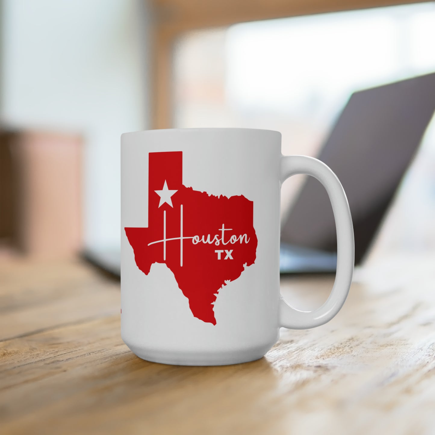 Chefao Houston, Texas I, Ceramic Mug 15oz