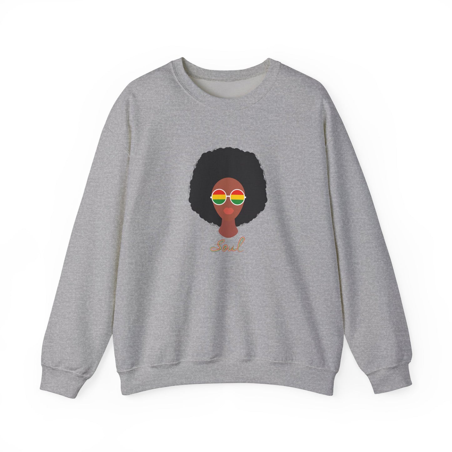 Chefao Soul Sista I, Unisex Heavy Blend™ Crewneck Sweatshirt