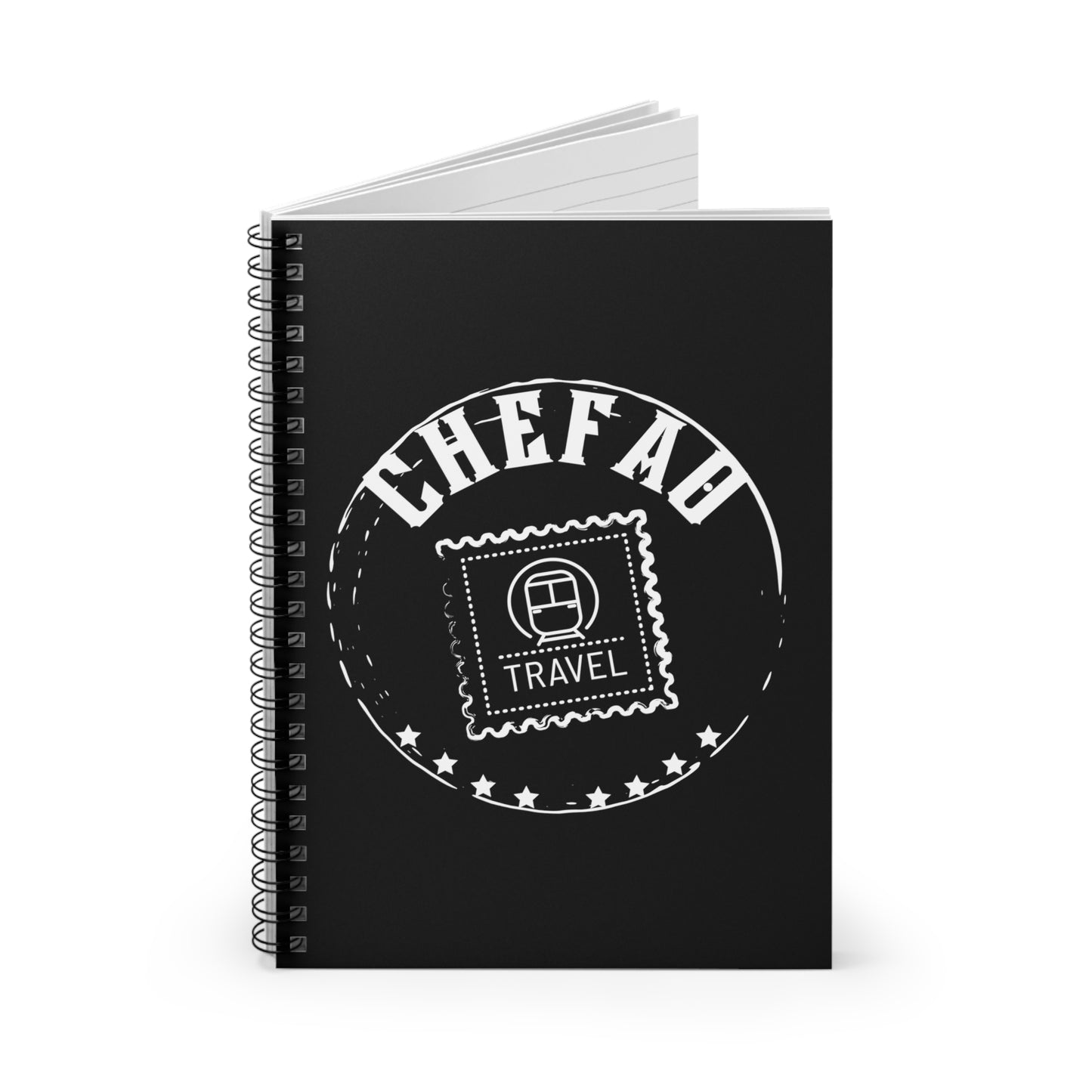 Chefao Travel II, Spiral Notebook - Ruled Line