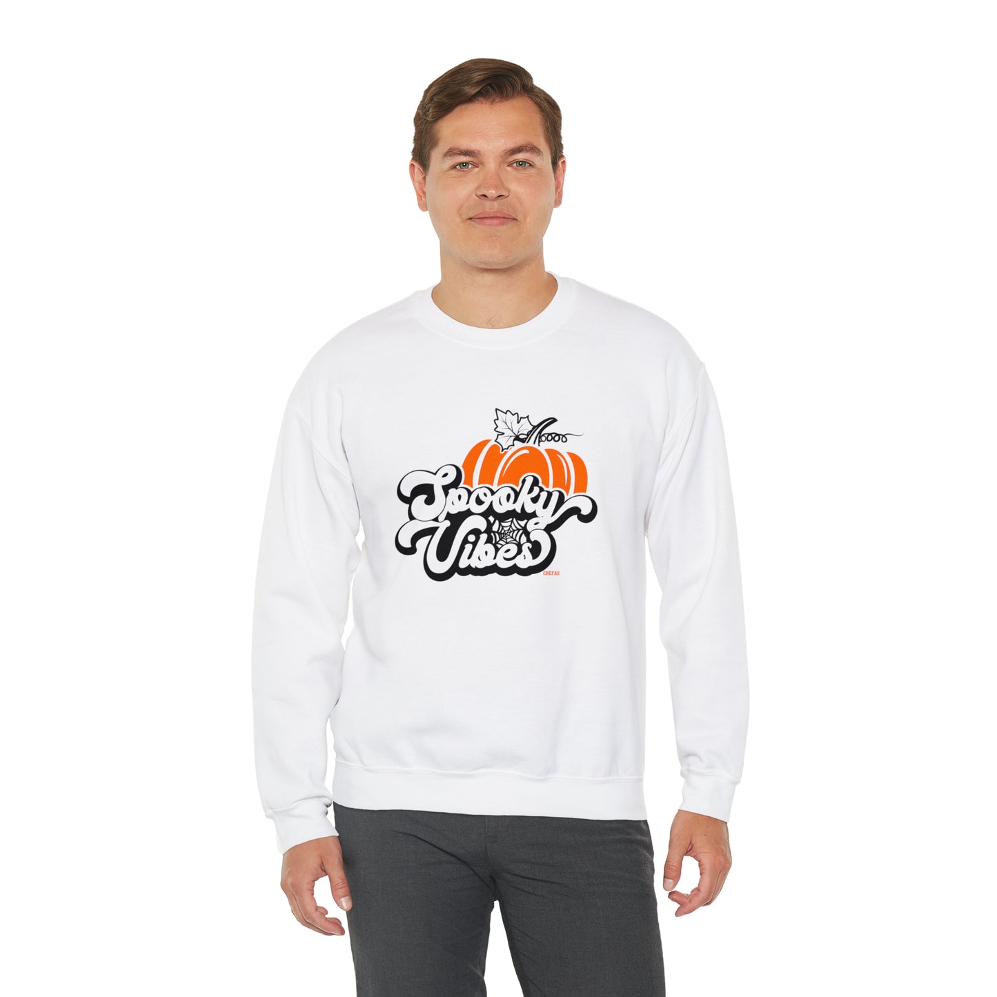 Spooky Vibes, Unisex Heavy Blend Crewneck Sweatshirt