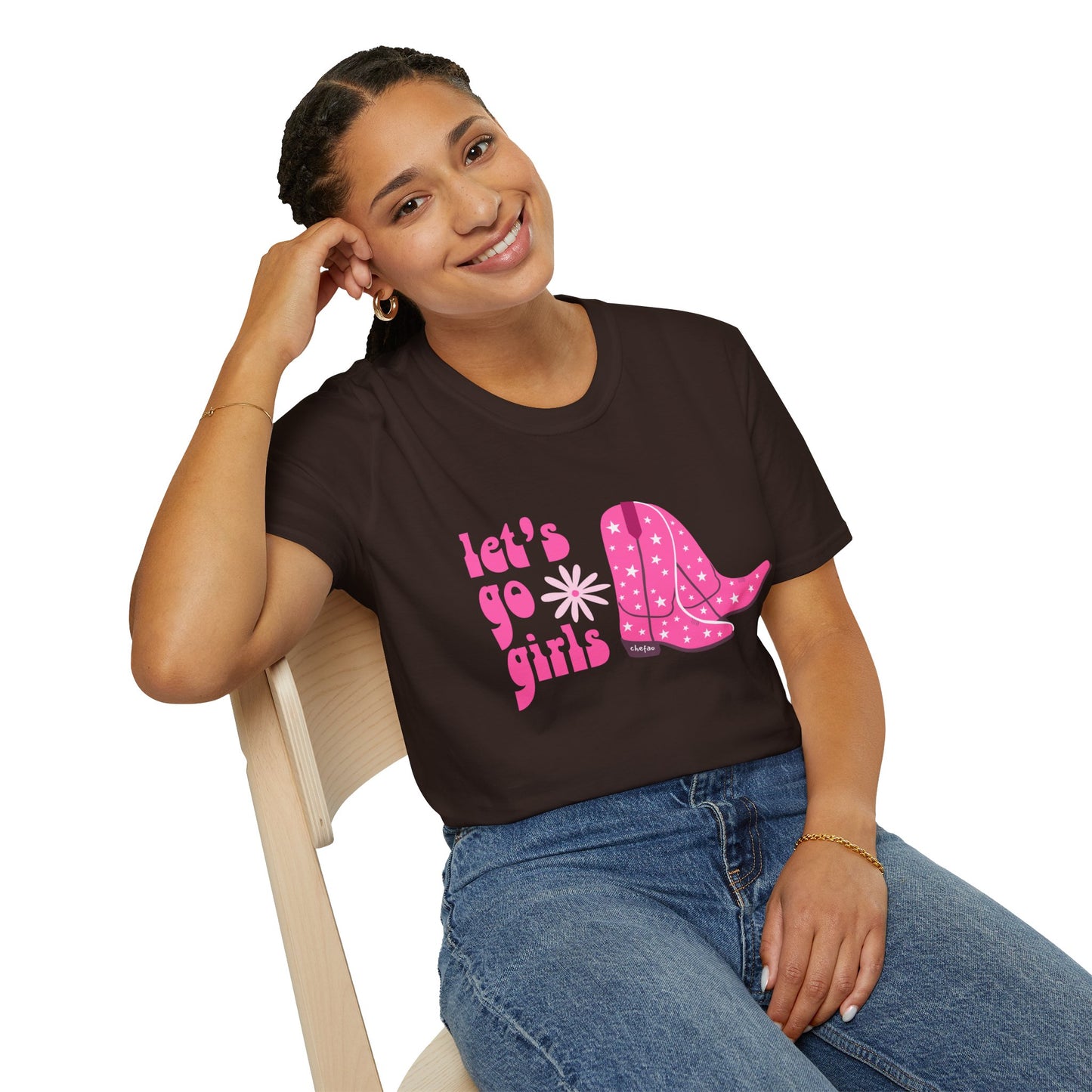 Let's Go Girls, Unisex Softstyle T-Shirt