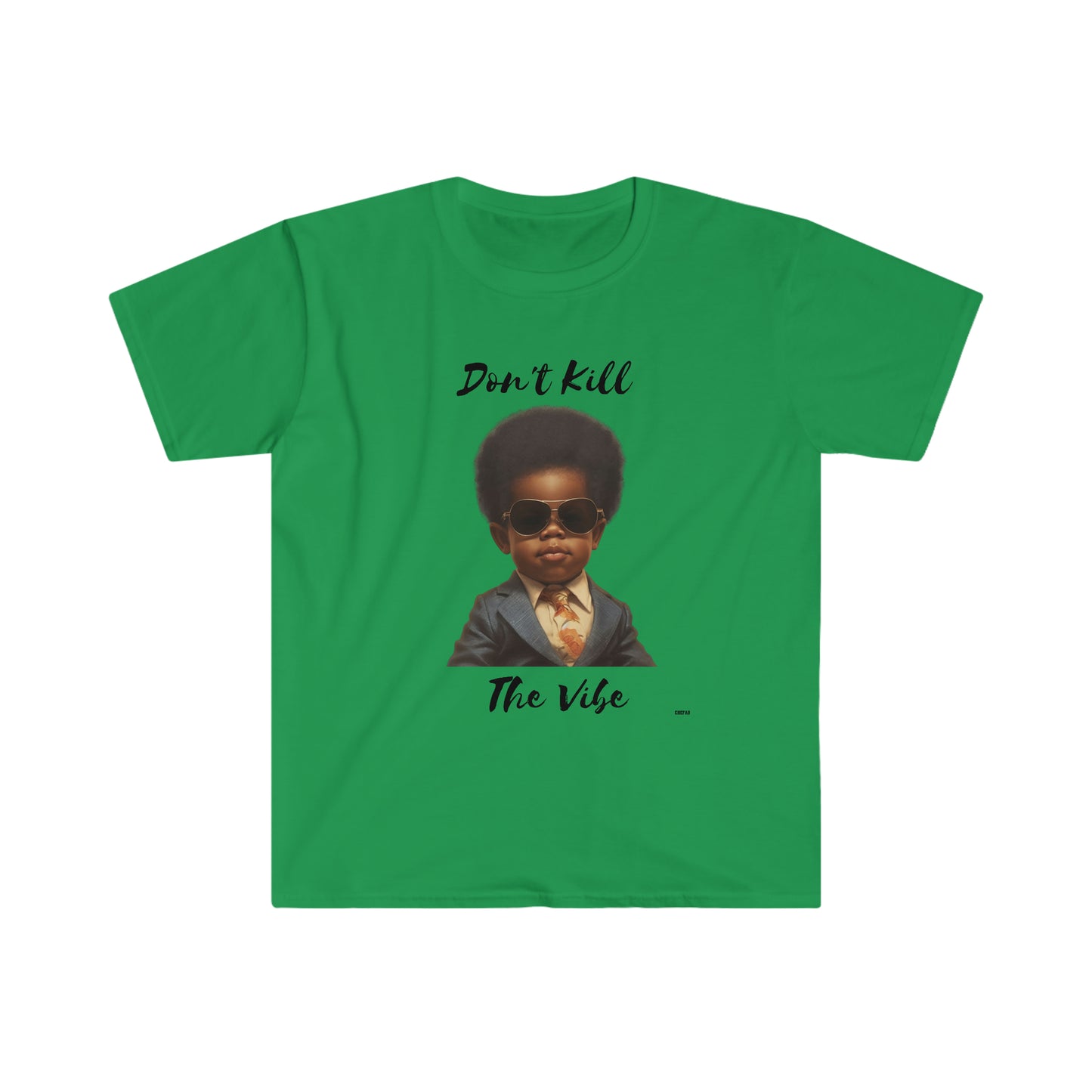 Don't Kill Vibe Kid, Unisex Softstyle T-Shirt