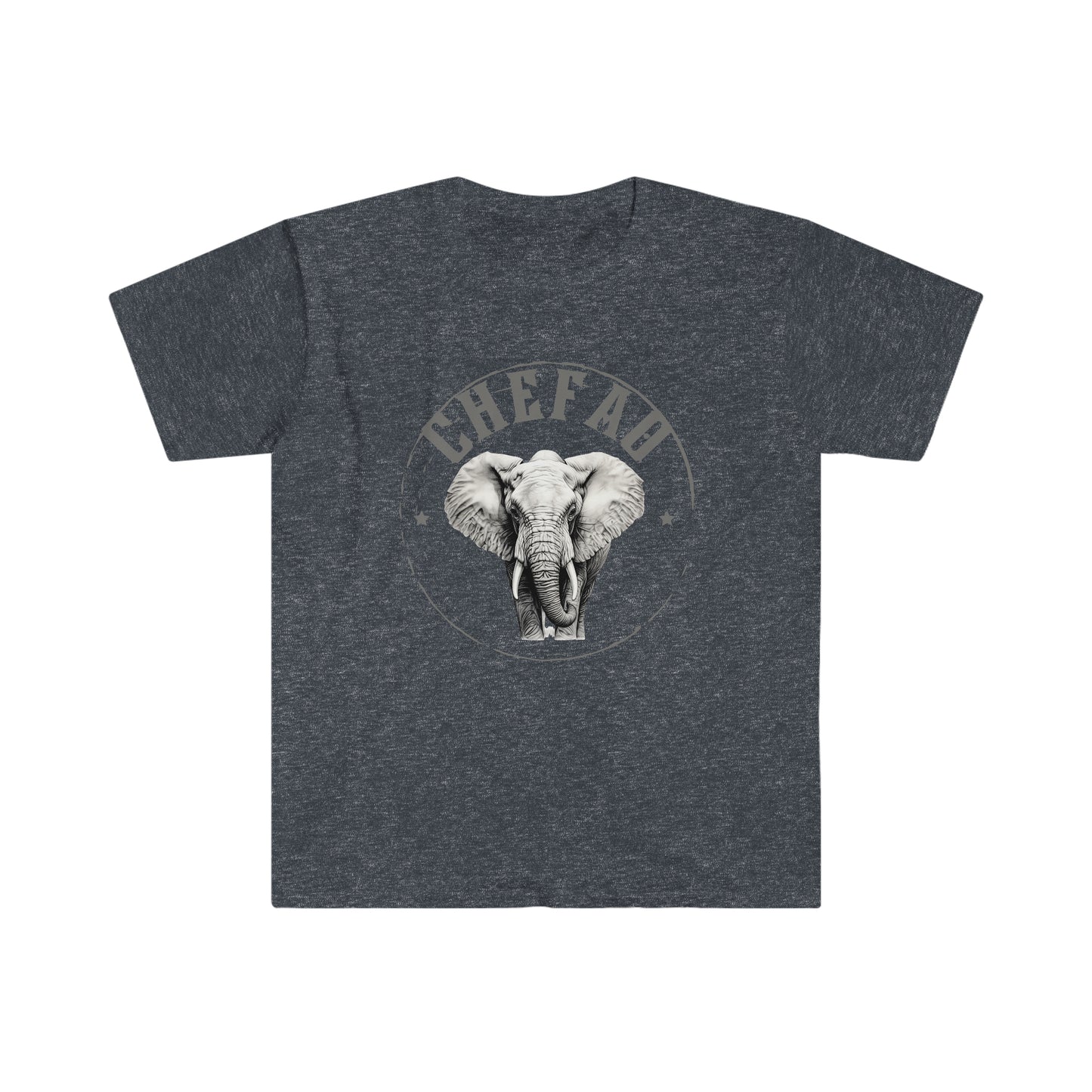 Chefao Elephant I, Unisex Softstyle T-Shirt
