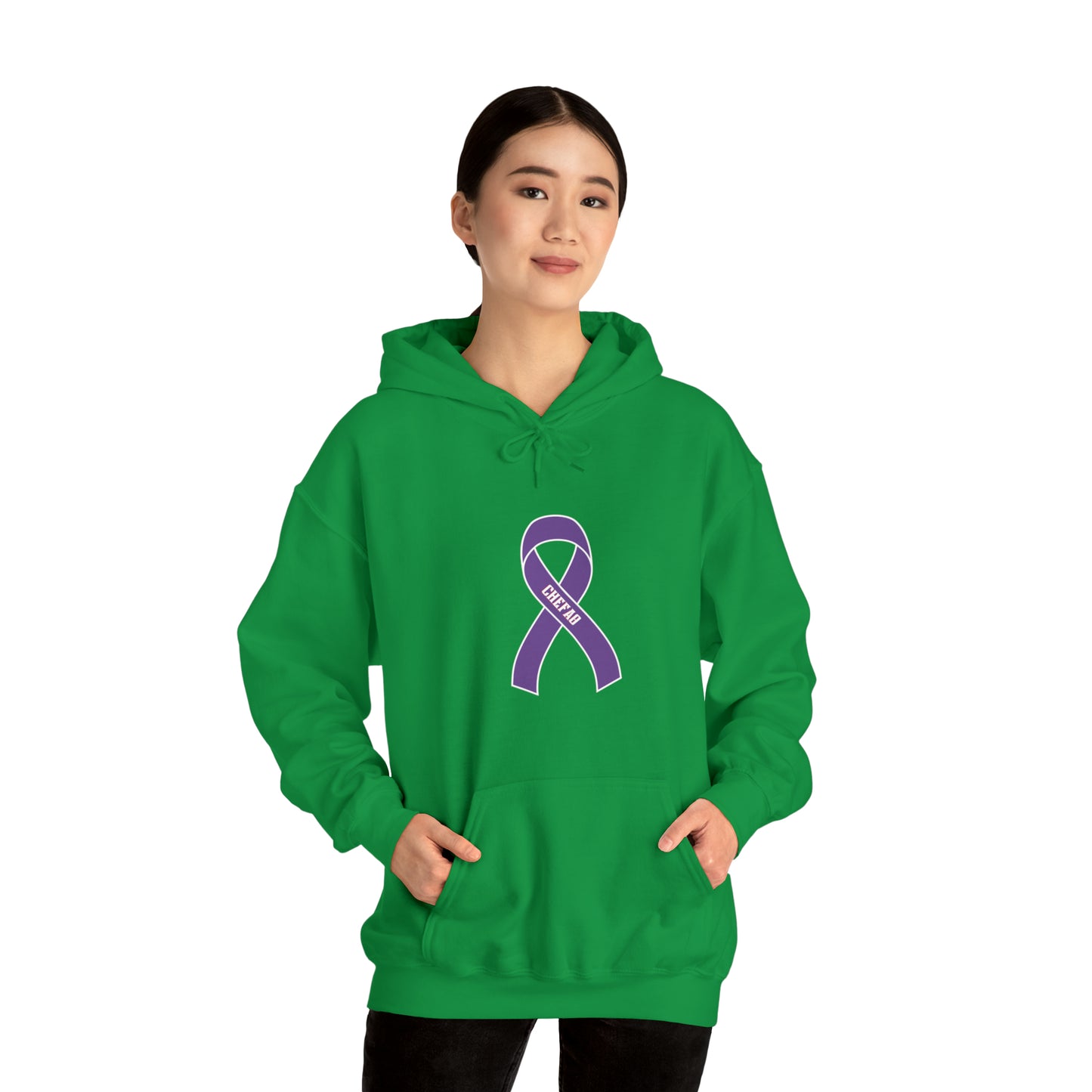 Chefao Cancer Awareness I, Unisex Heavy Blend™ Hooded Sweatshirt
