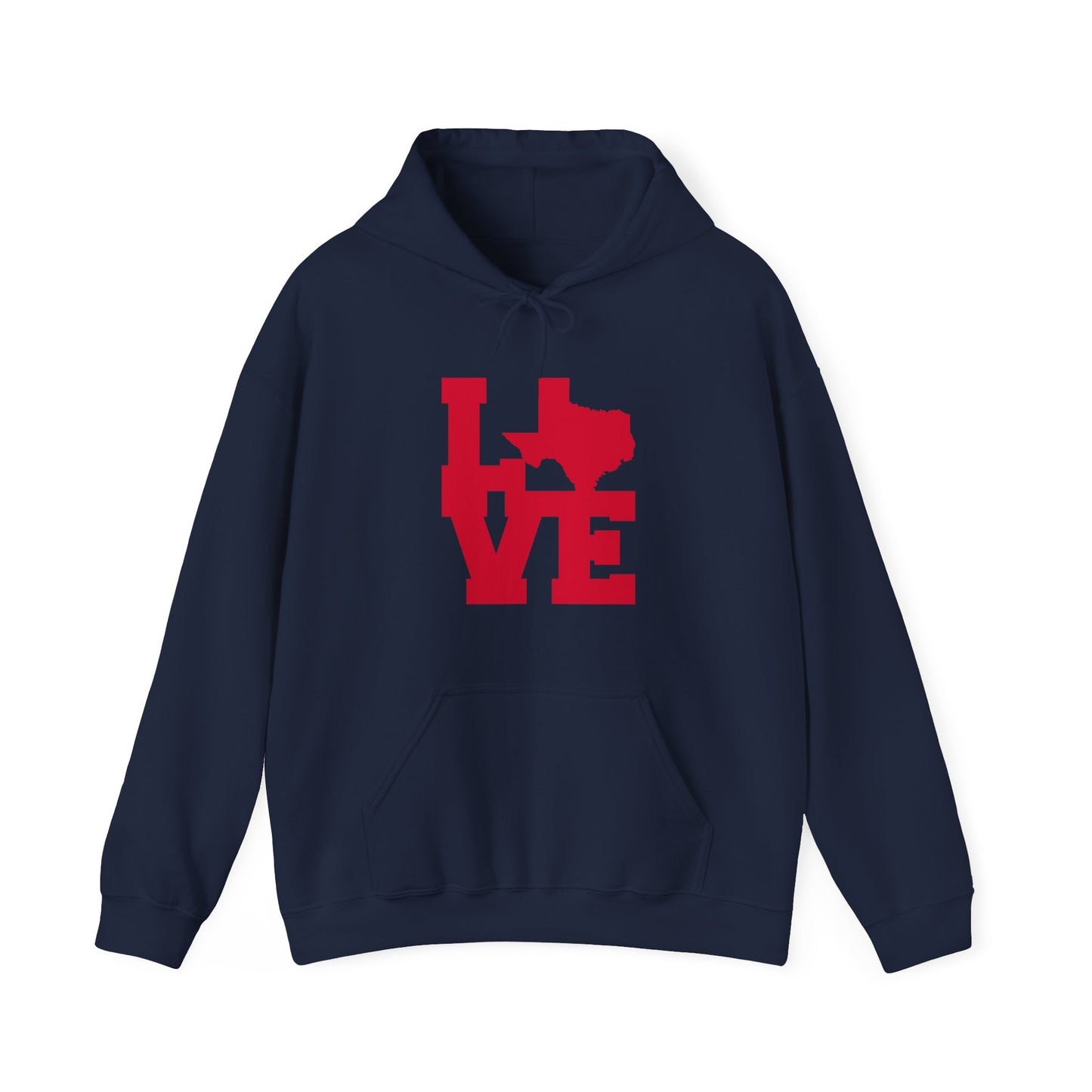 Chefao LoveTexas I, Unisex Heavy Blend Hooded Sweatshirt