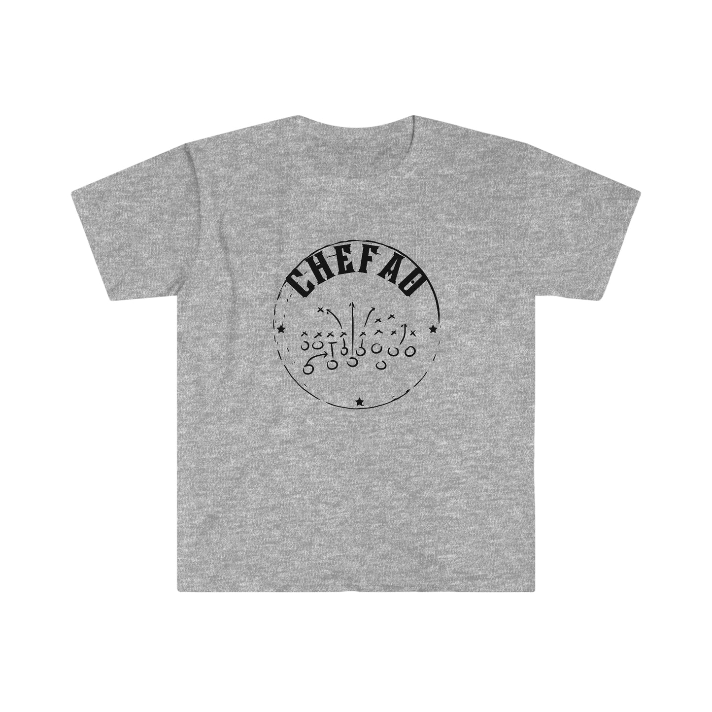 Chefao Football I, Unisex Softstyle T-Shirt