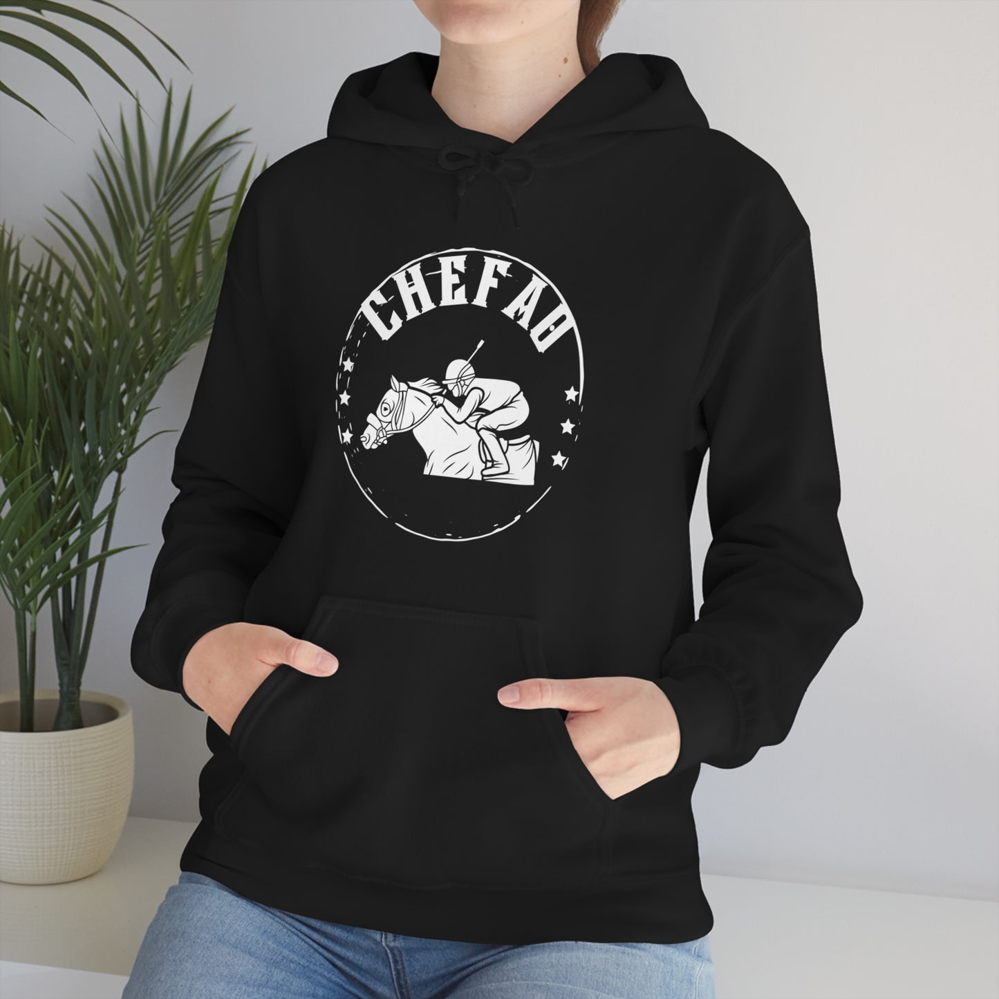Chefao Jock I, Unisex Heavy Blend Hooded Sweatshirt