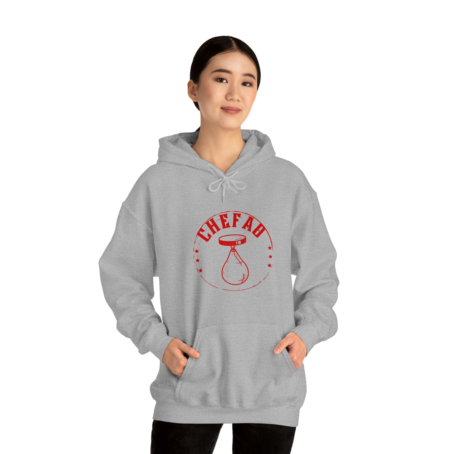Chefao Boxing II, Unisex Heavy Blend Hooded Sweatshirt