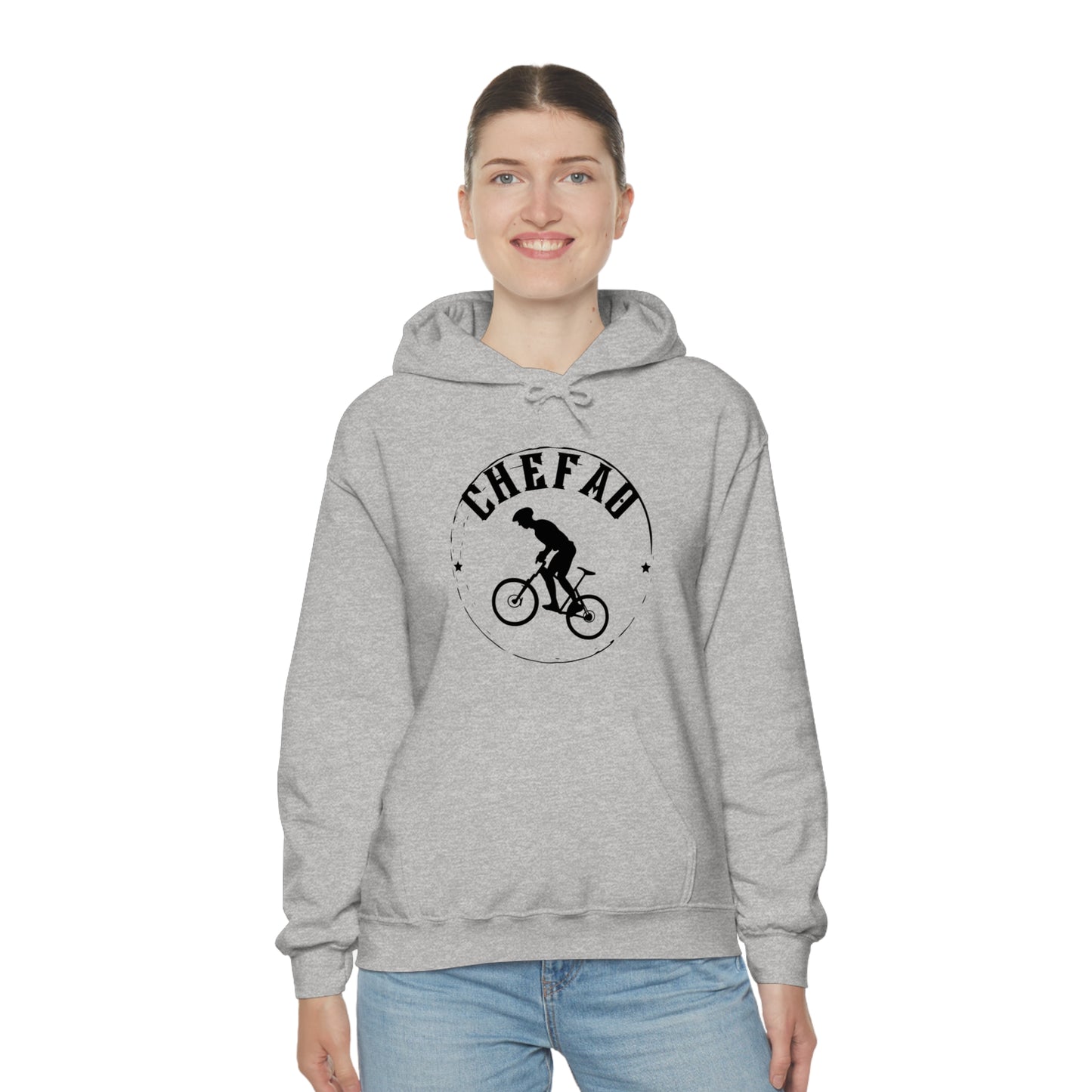 Chefao BMX I, Unisex Heavy Blend Hooded Sweatshirt
