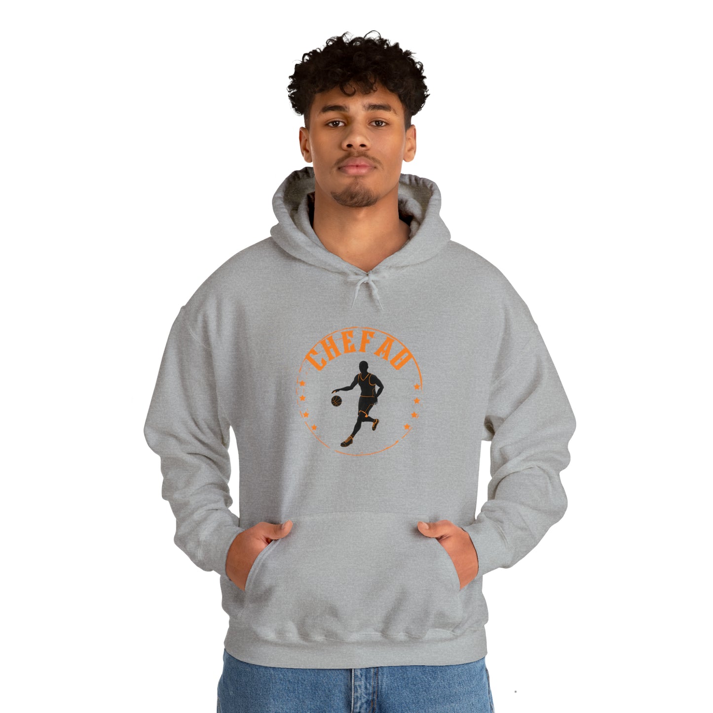 Chefao Basketball VIII, Unisex Heavy Blend Hooded Sweatshirt