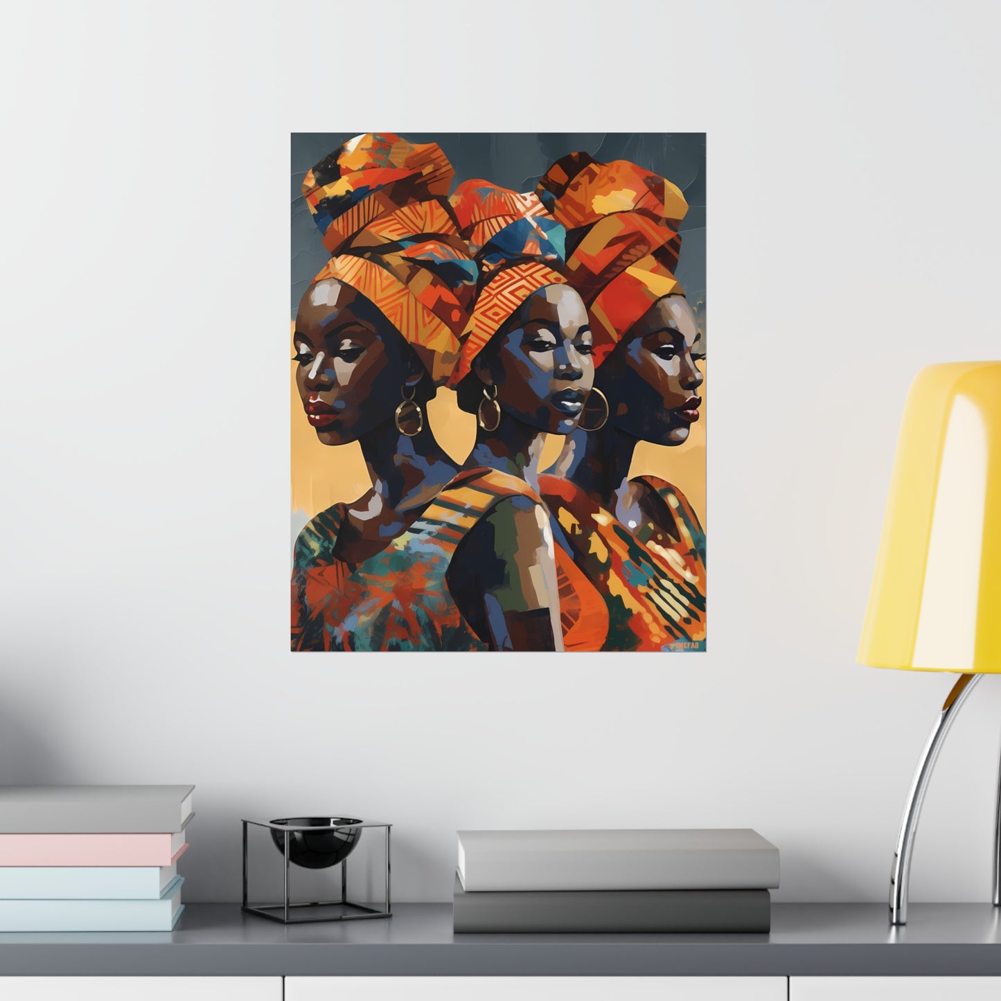 African Women, Premium Matte Vertical Posters