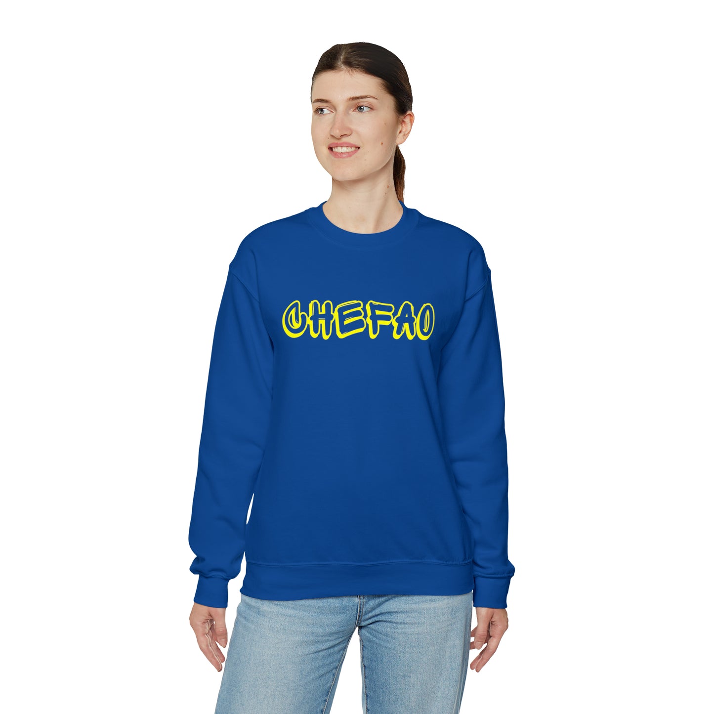 Chefao Graffiti I, Unisex Heavy Blend Crewneck Sweatshirt