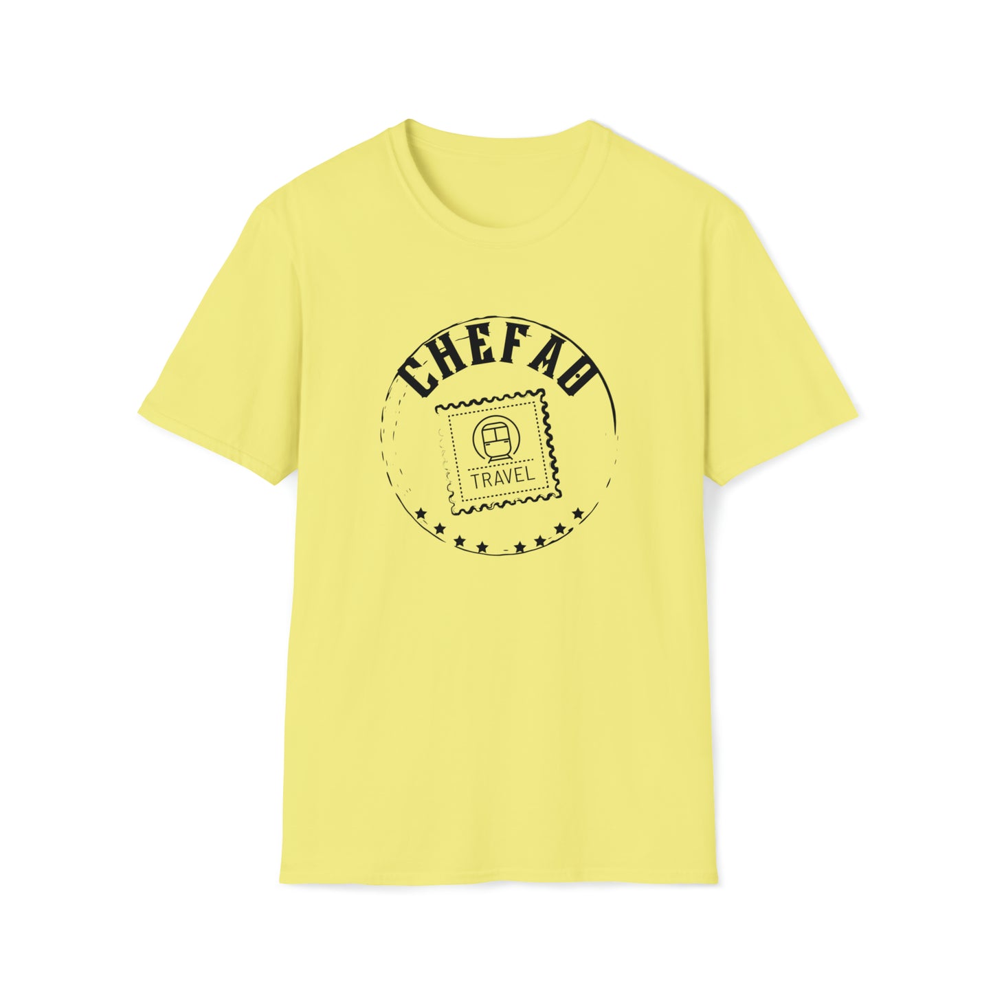 Chefao Travel II, Unisex Softstyle T-Shirt