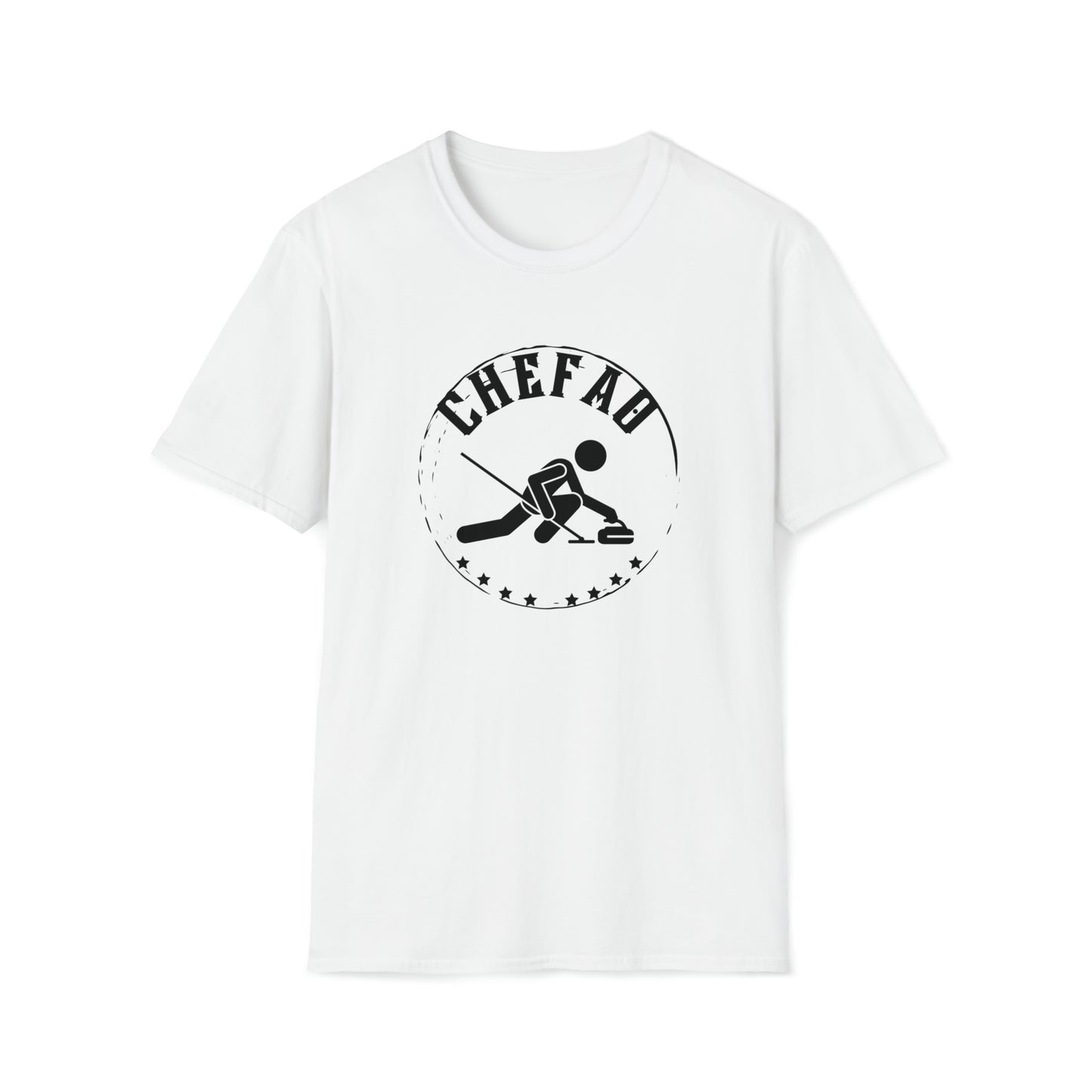 Chefao Curling II, Unisex Softstyle T-Shirt