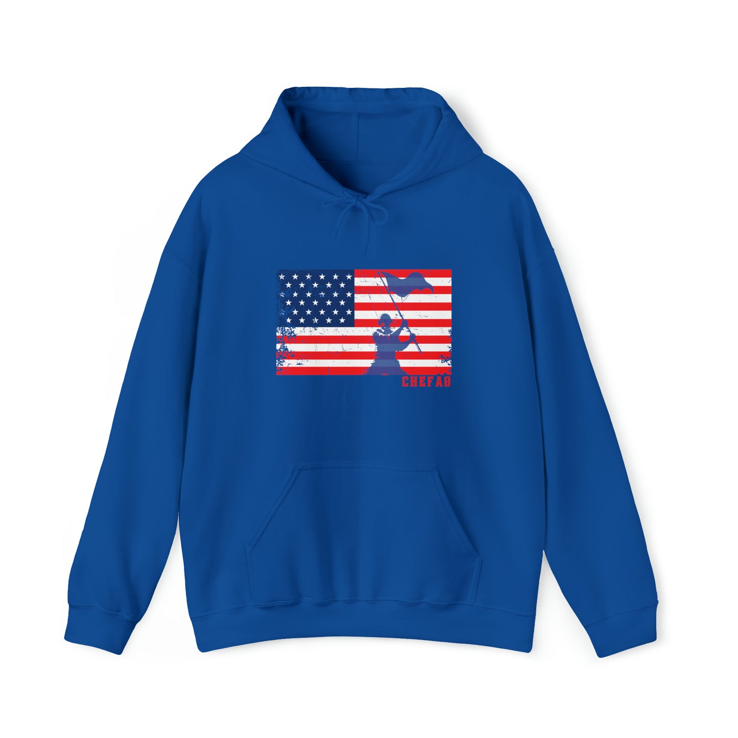 Chefao Military II, Unisex Heavy Blend Hooded Sweatshirt