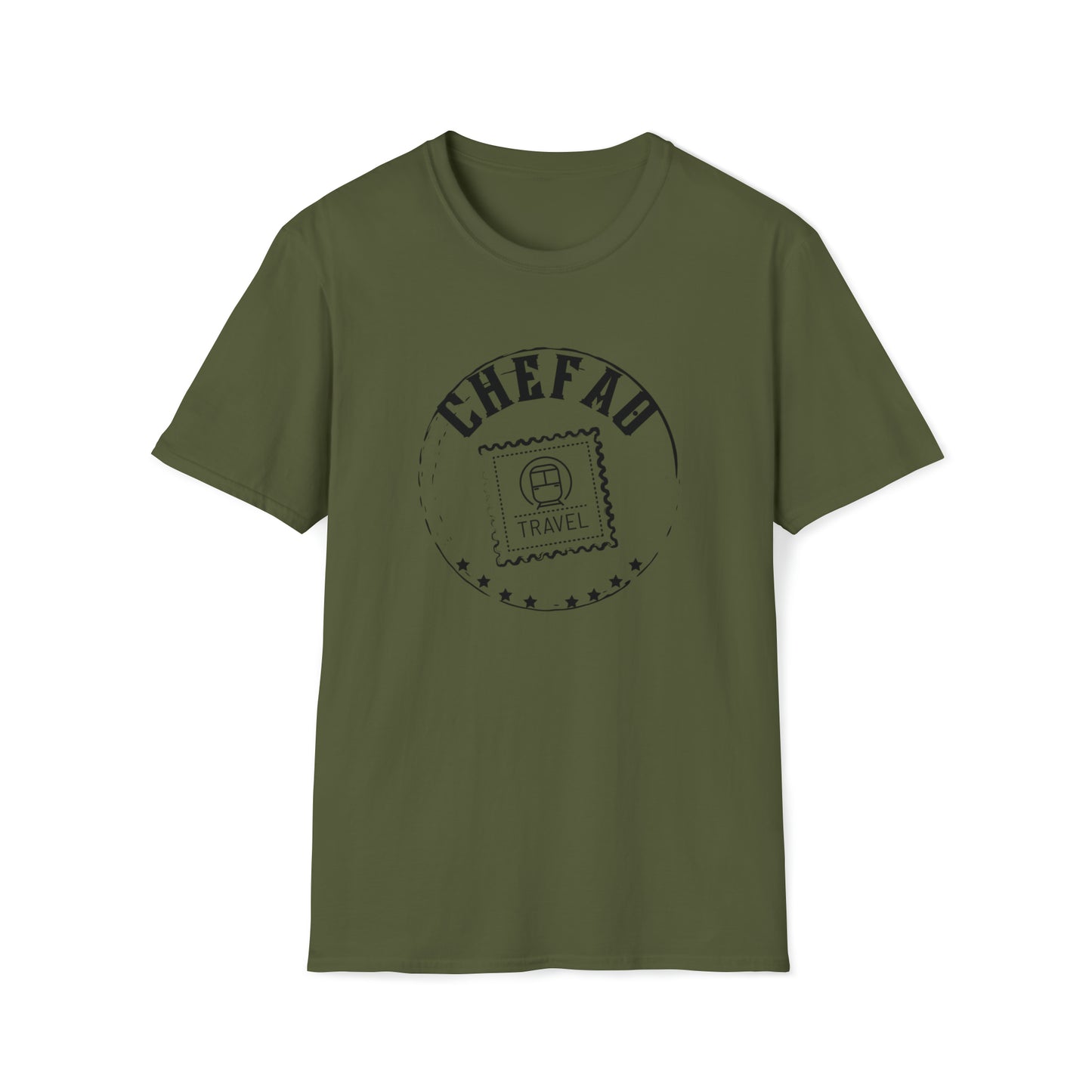 Chefao Travel II, Unisex Softstyle T-Shirt