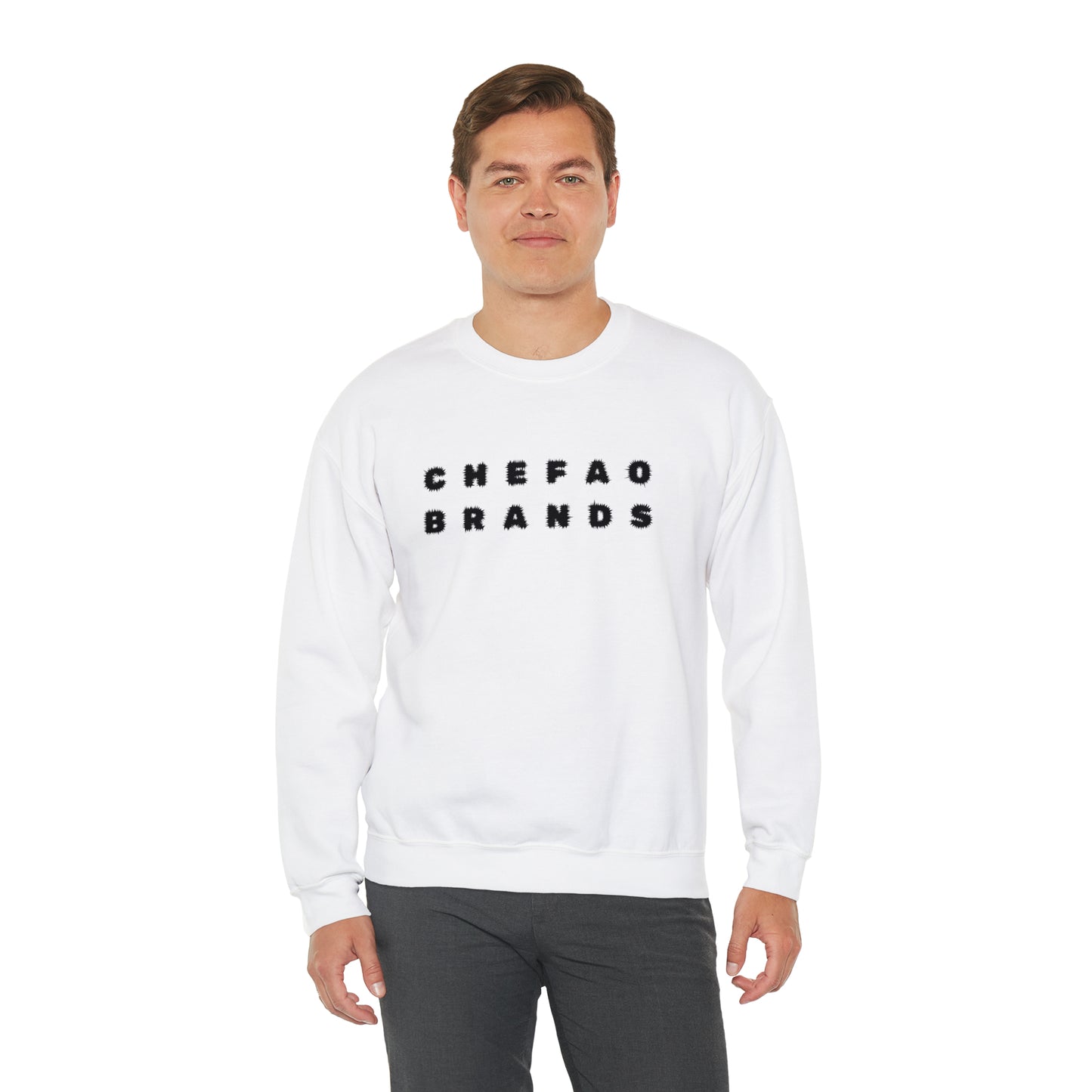 Chefao Brands V, Unisex Heavy Blend Crewneck Sweatshirt