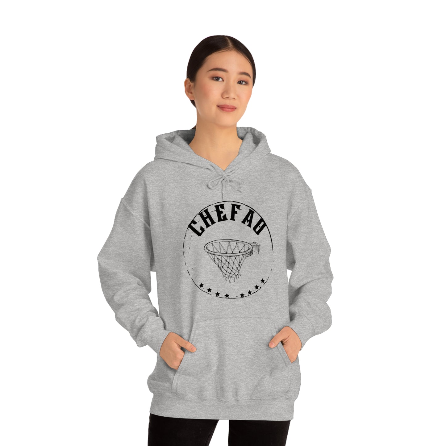 Chefao Basketball II, Unisex Heavy Blend Hooded Sweatshirt