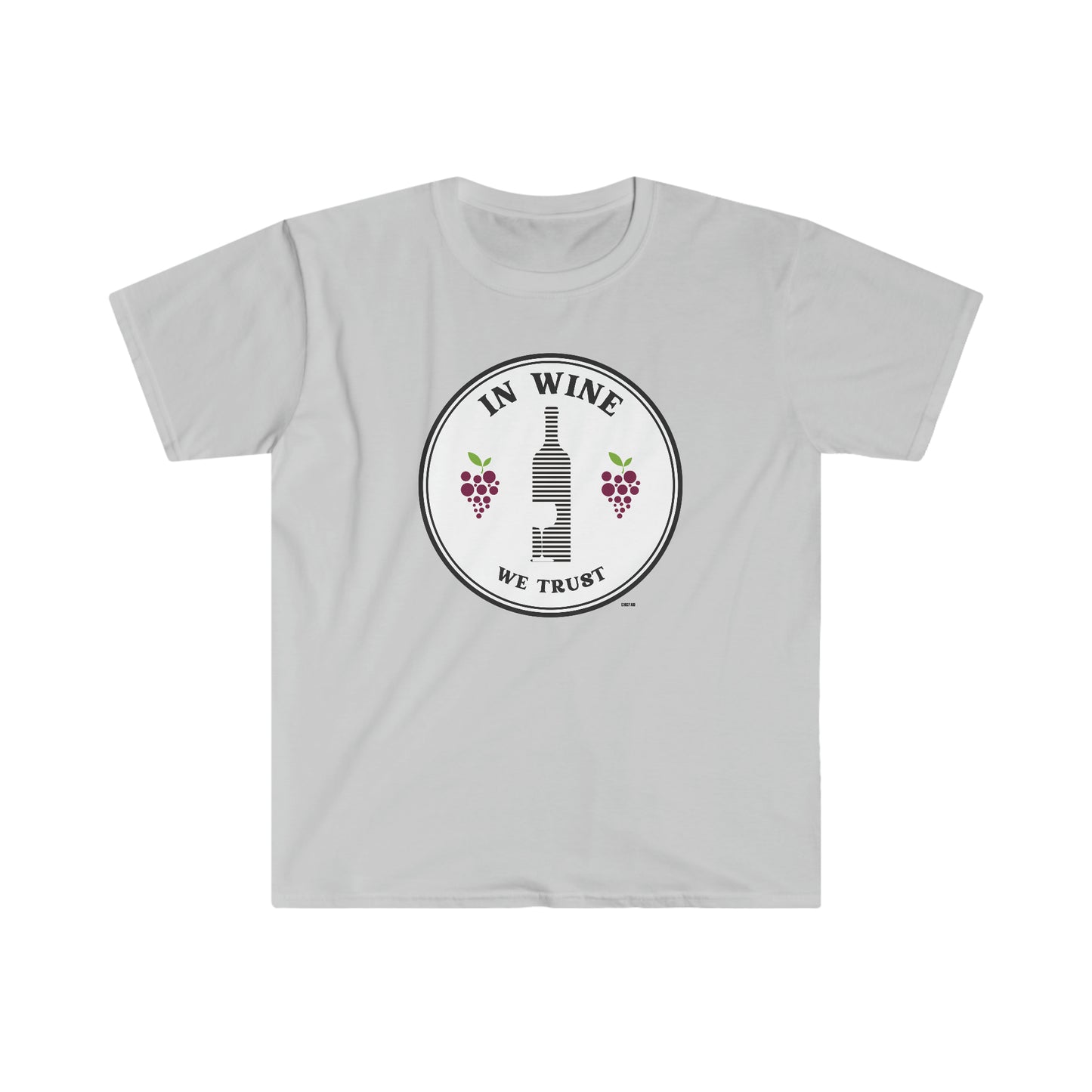 In Wine We Trust, Unisex Softstyle T-Shirt