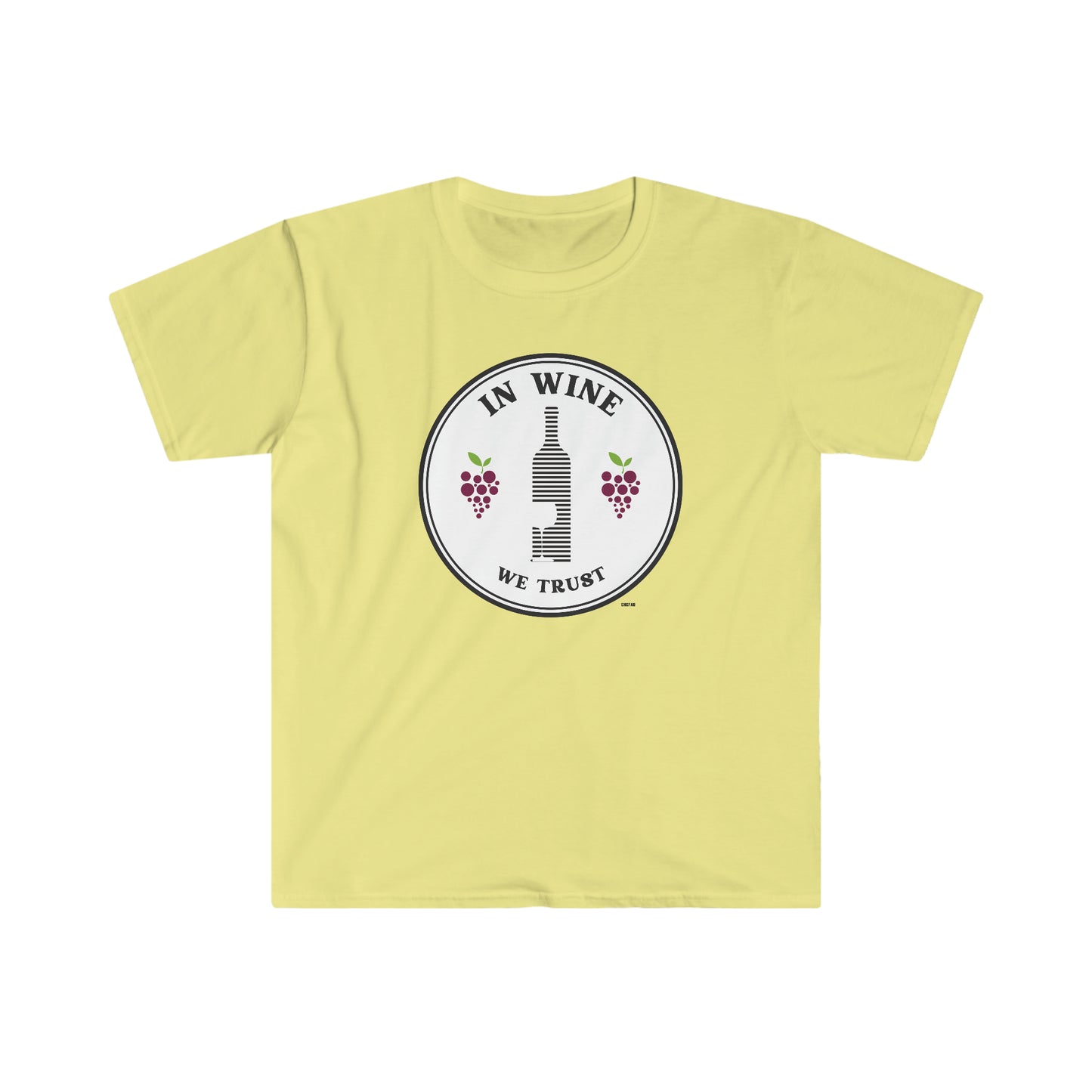 In Wine We Trust, Unisex Softstyle T-Shirt