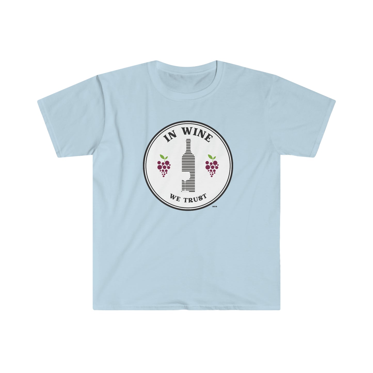 In Wine We Trust, Unisex Softstyle T-Shirt