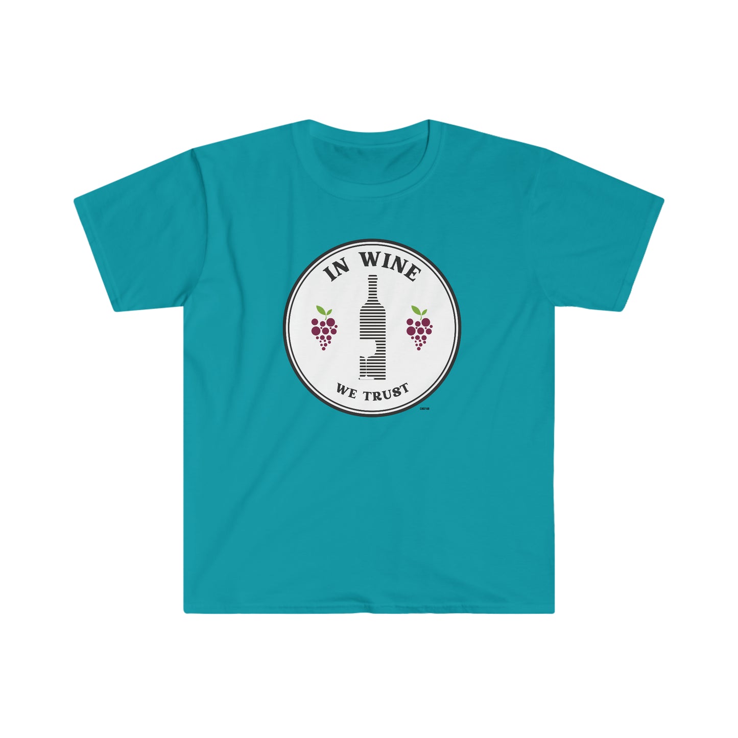 In Wine We Trust, Unisex Softstyle T-Shirt