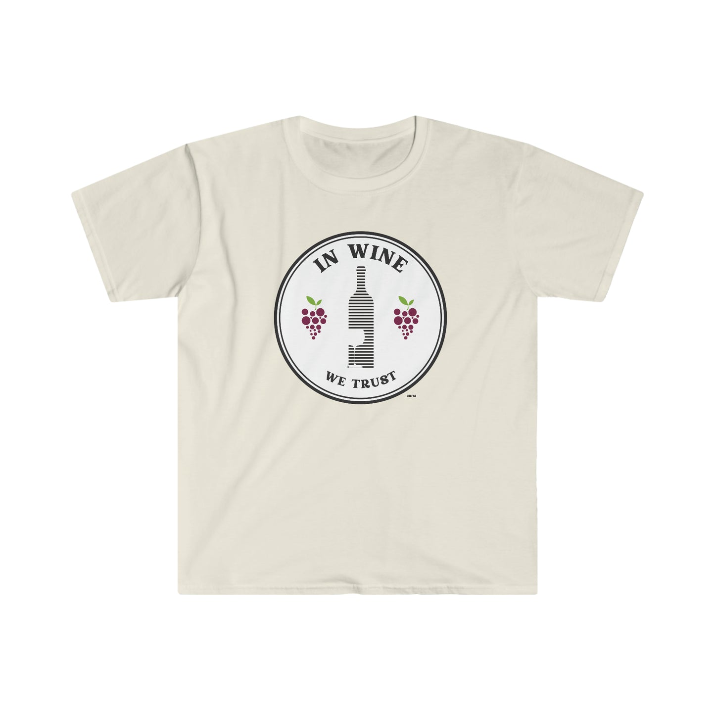 In Wine We Trust, Unisex Softstyle T-Shirt