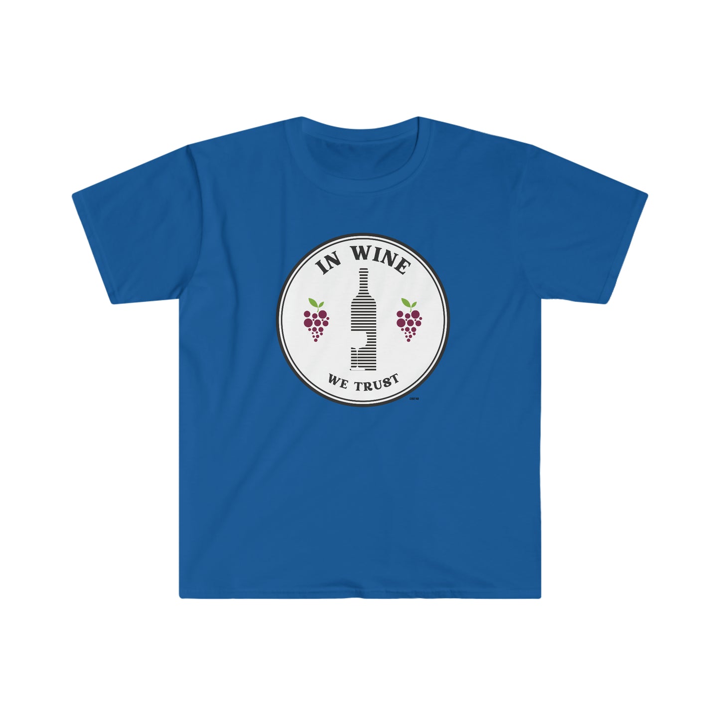 In Wine We Trust, Unisex Softstyle T-Shirt