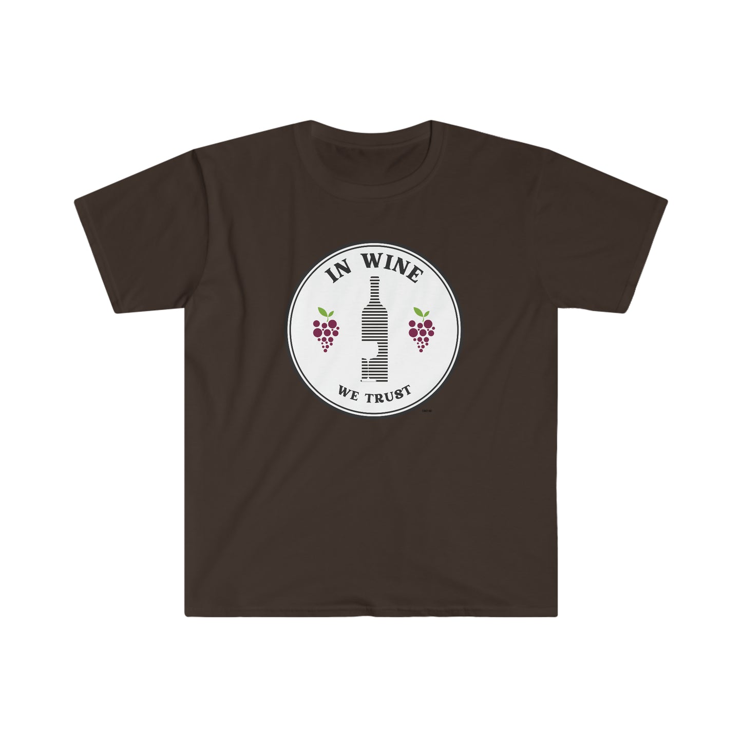 In Wine We Trust, Unisex Softstyle T-Shirt