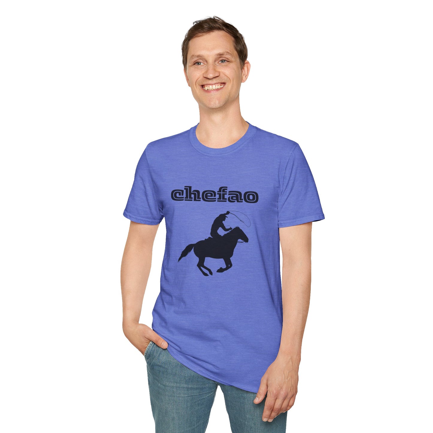 Chefao Cowboy III, Unisex Softstyle T-Shirt