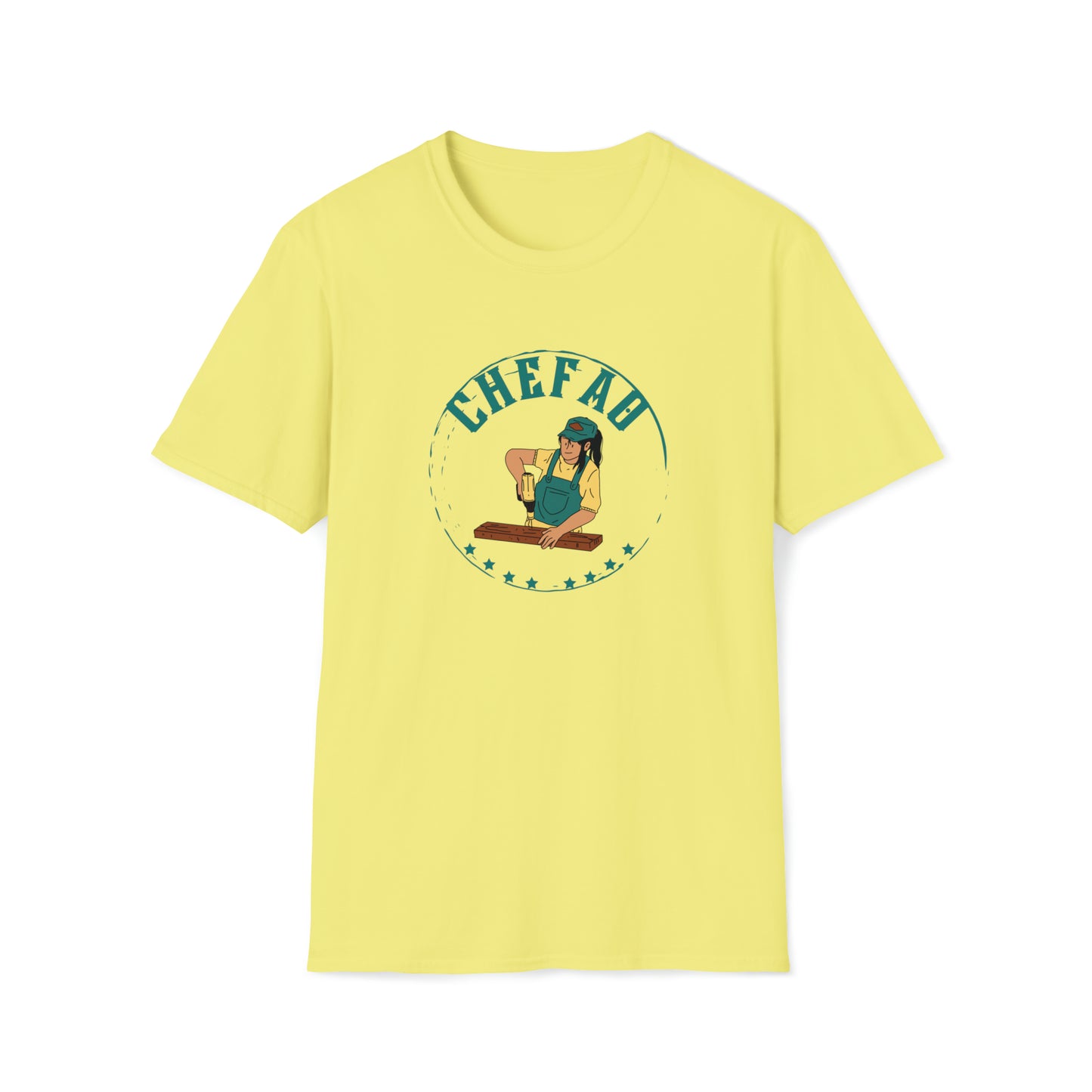 Chefao Carpenter I, Unisex Softstyle T-Shirt