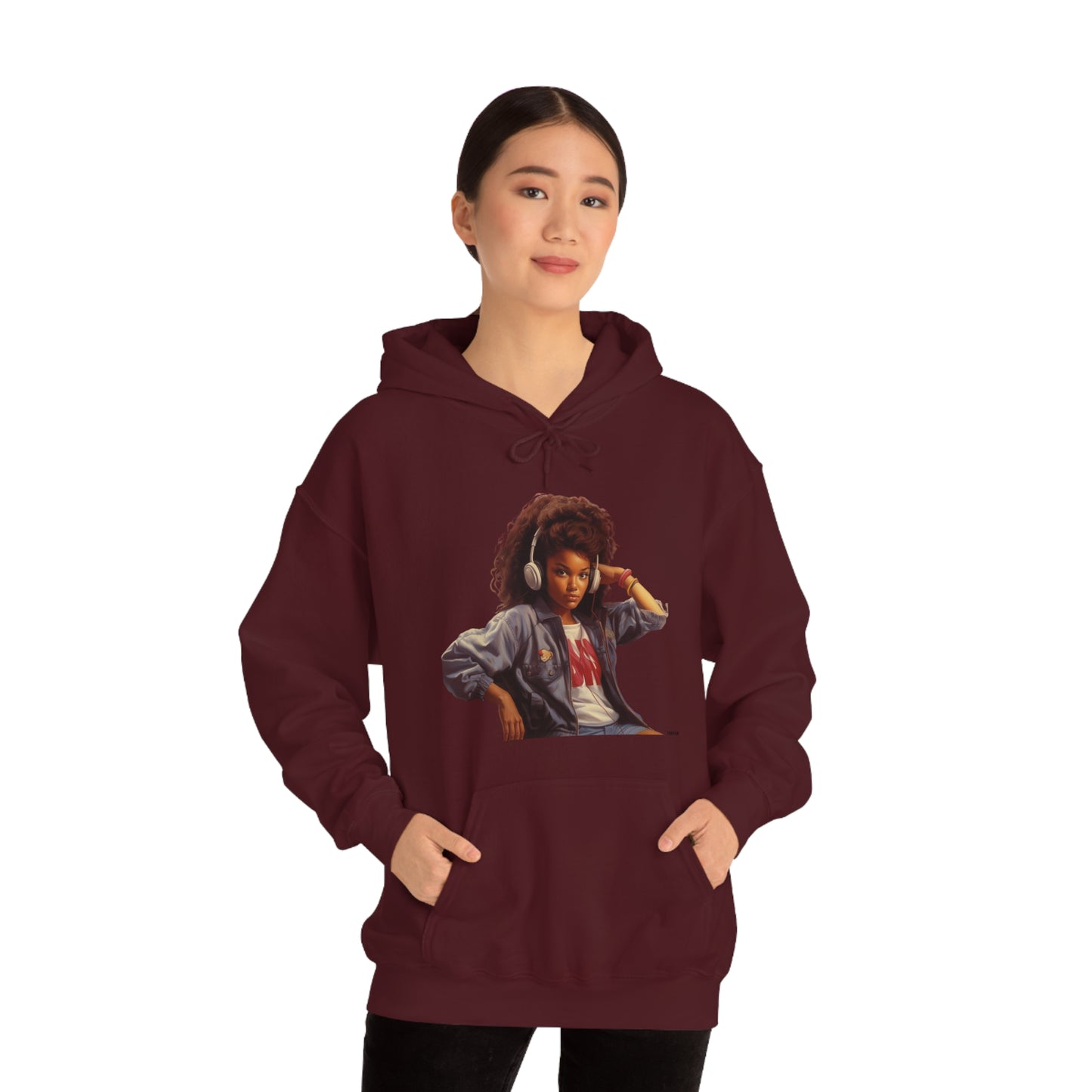 Nina, Unisex Heavy Blend Hooded Sweatshirt