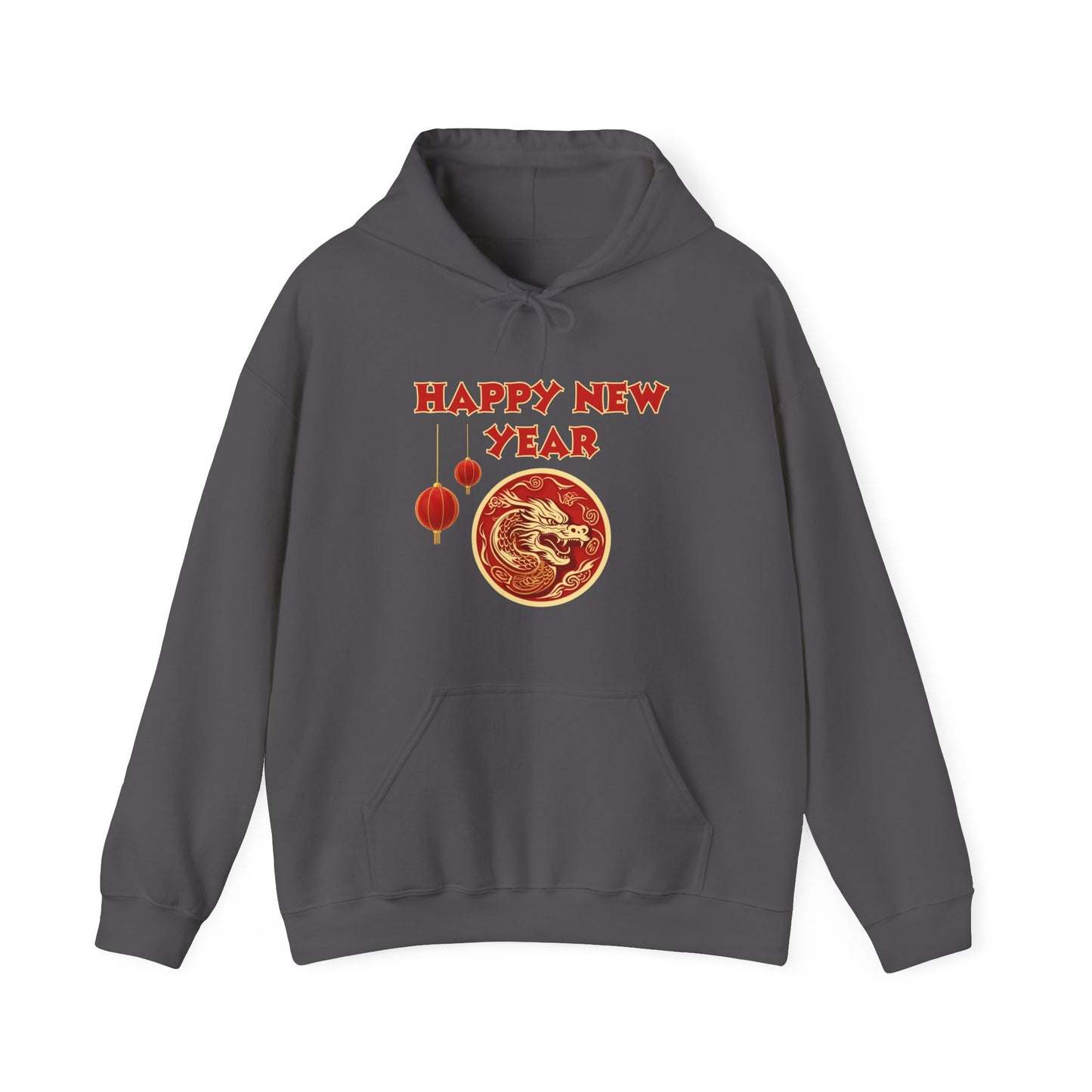 Year of the Dragon 2024, Unisex Heavy Blend Hooded Sweatshirt