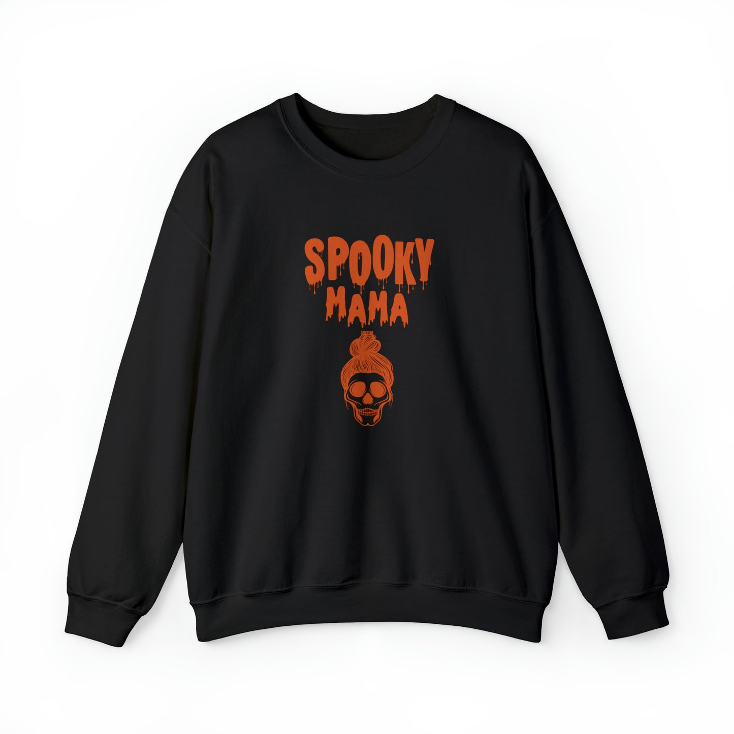 Spooky Mama, Unisex Heavy Blend Crewneck Sweatshirt