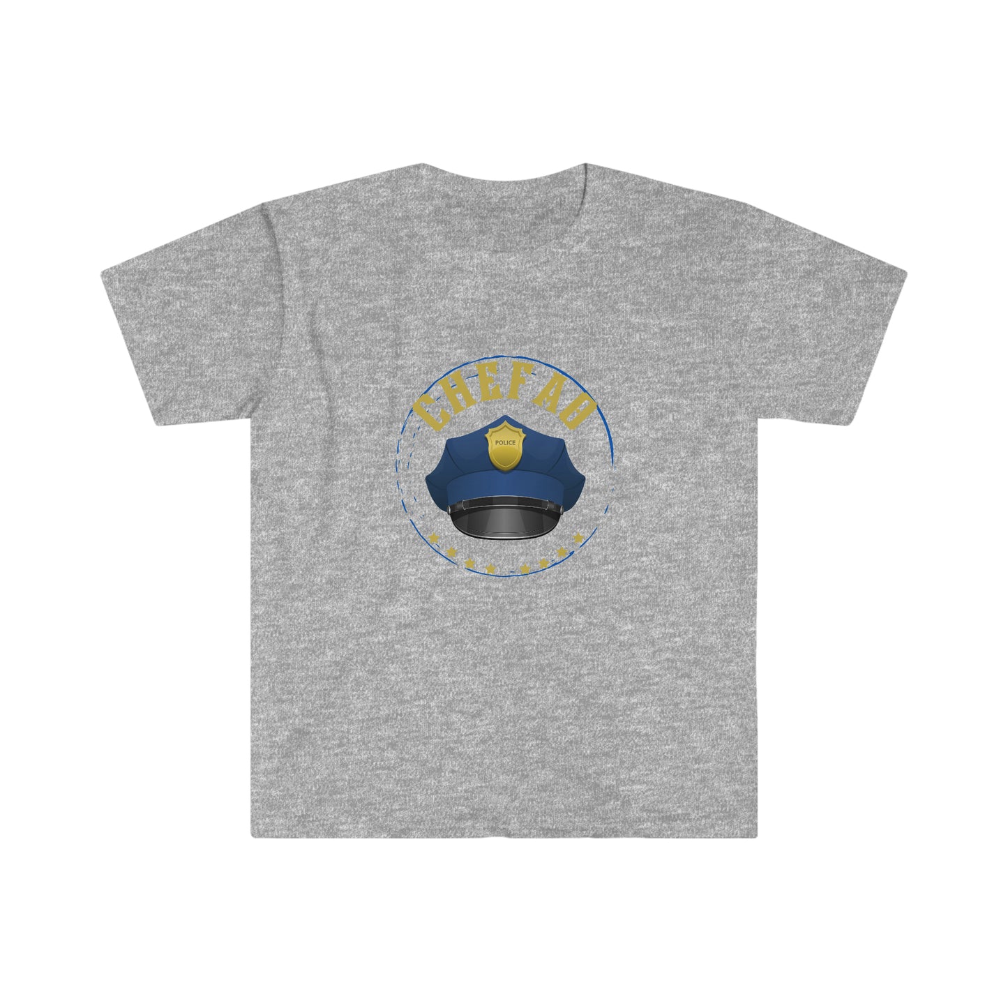 Chefao Police III, Unisex Softstyle T-Shirt