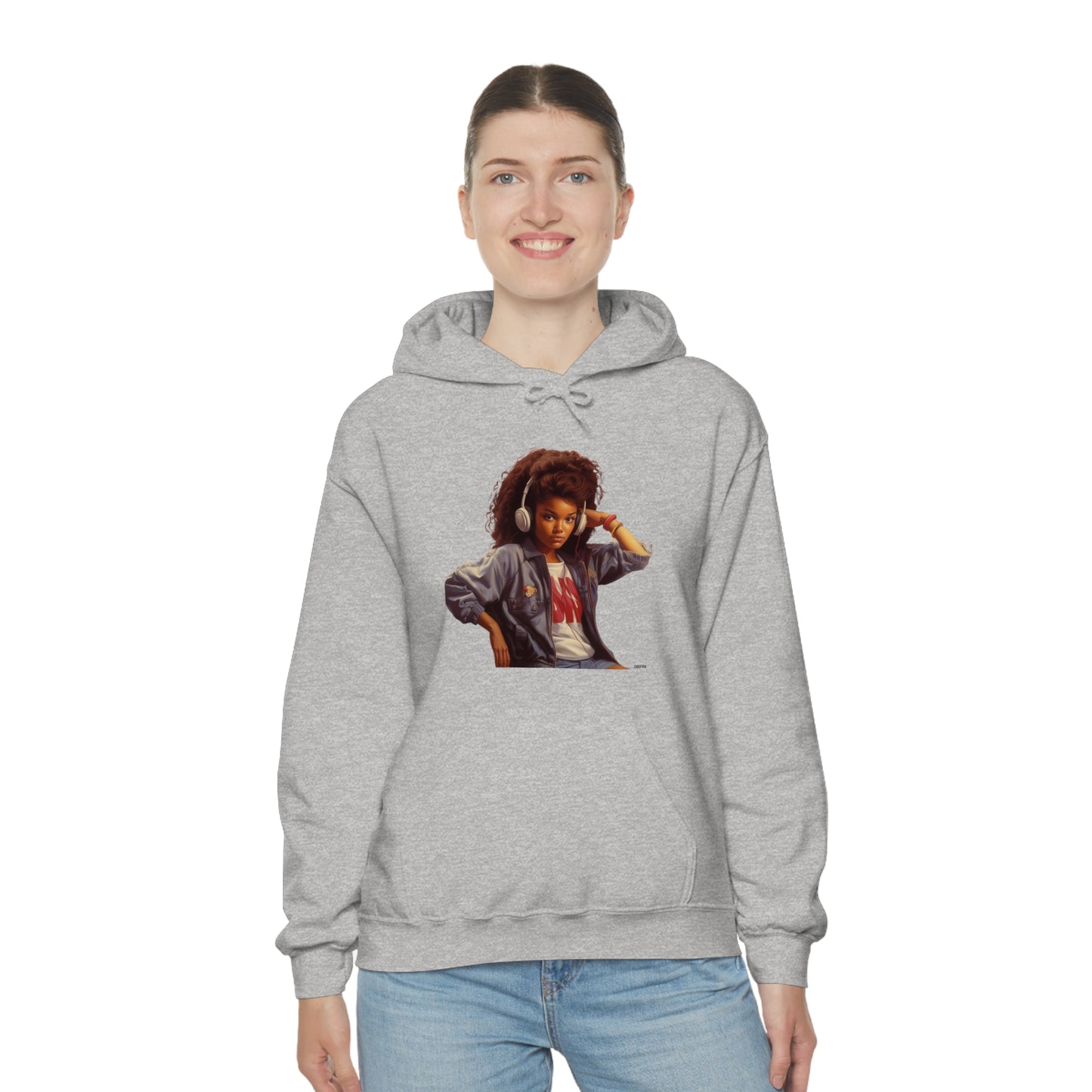Nina, Unisex Heavy Blend Hooded Sweatshirt