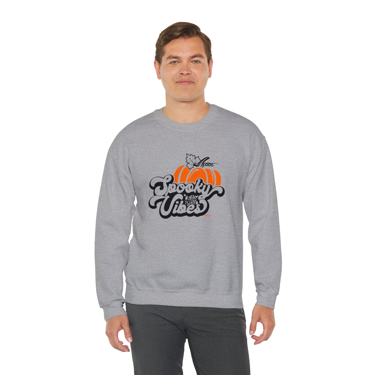 Spooky Vibes, Unisex Heavy Blend Crewneck Sweatshirt