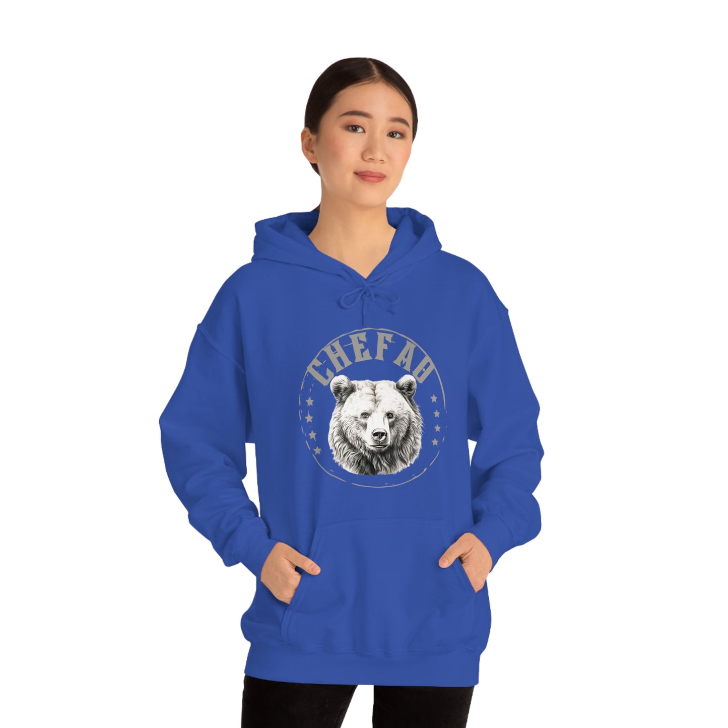 Chefao Bear I, Unisex Heavy Blend Hooded Sweatshirt