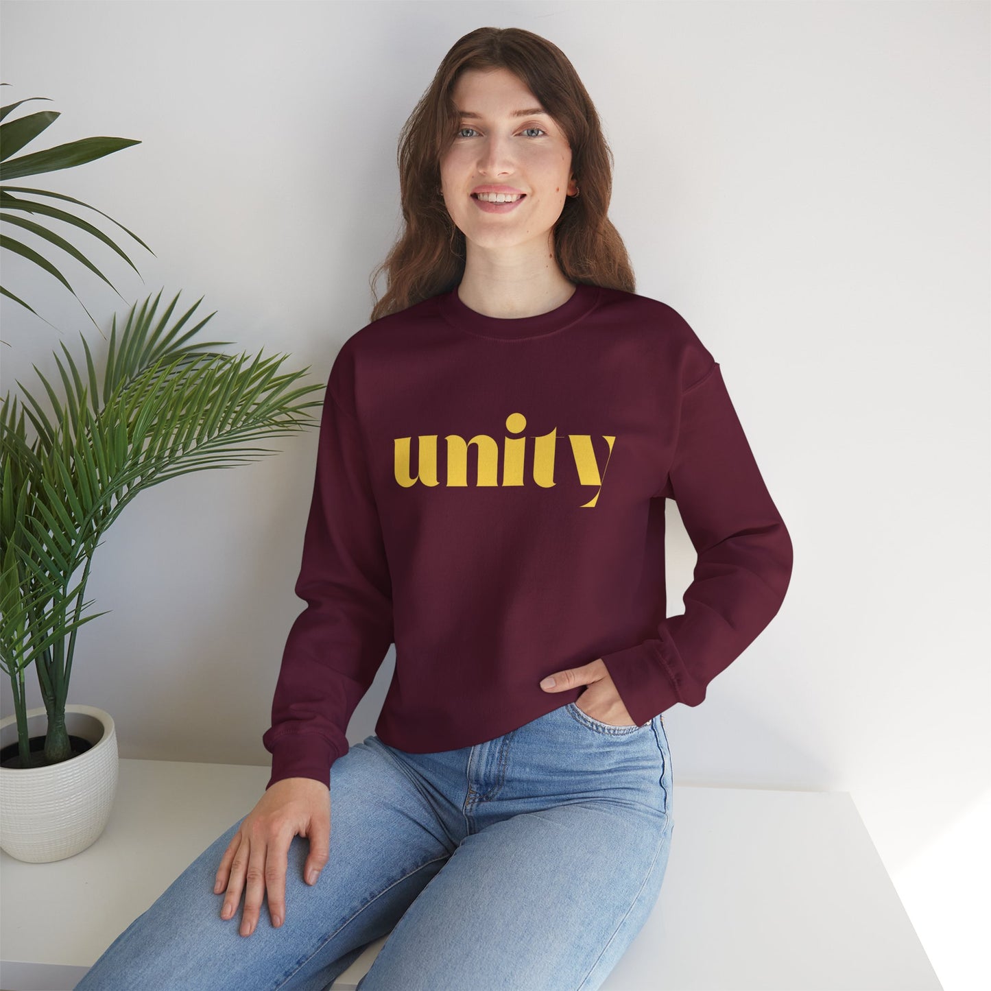 Chefao Unity I , Unisex Heavy Blend™ Crewneck Sweatshirt