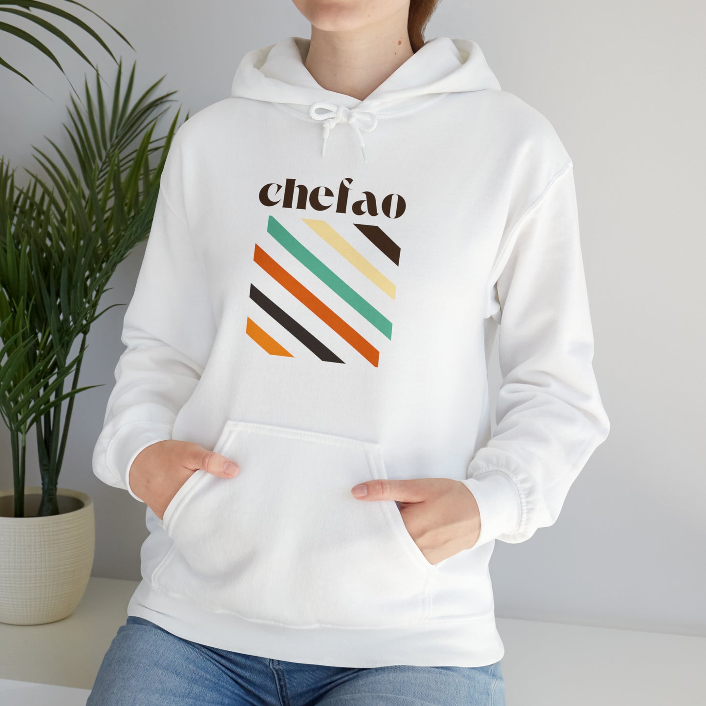 Chefao Retro I, Unisex Heavy Blend Hooded Sweatshirt