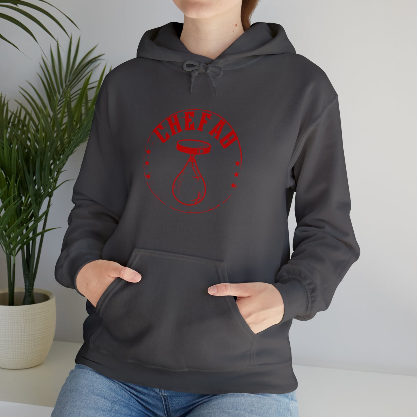 Chefao Boxing II, Unisex Heavy Blend Hooded Sweatshirt