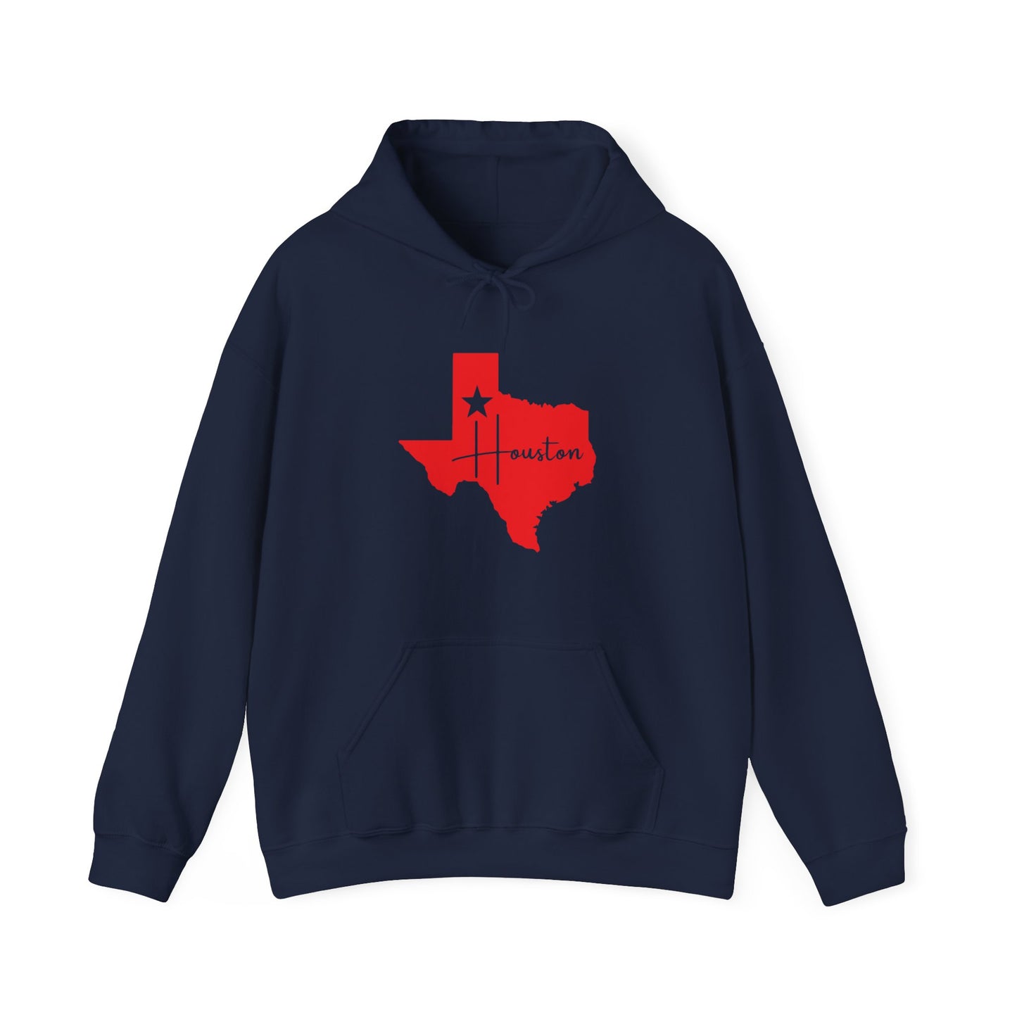 Chefao Houston, Texas I, Unisex Heavy Blend Hooded Sweatshirt