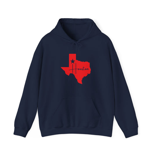 Chefao Houston, Texas I, Unisex Heavy Blend Hooded Sweatshirt