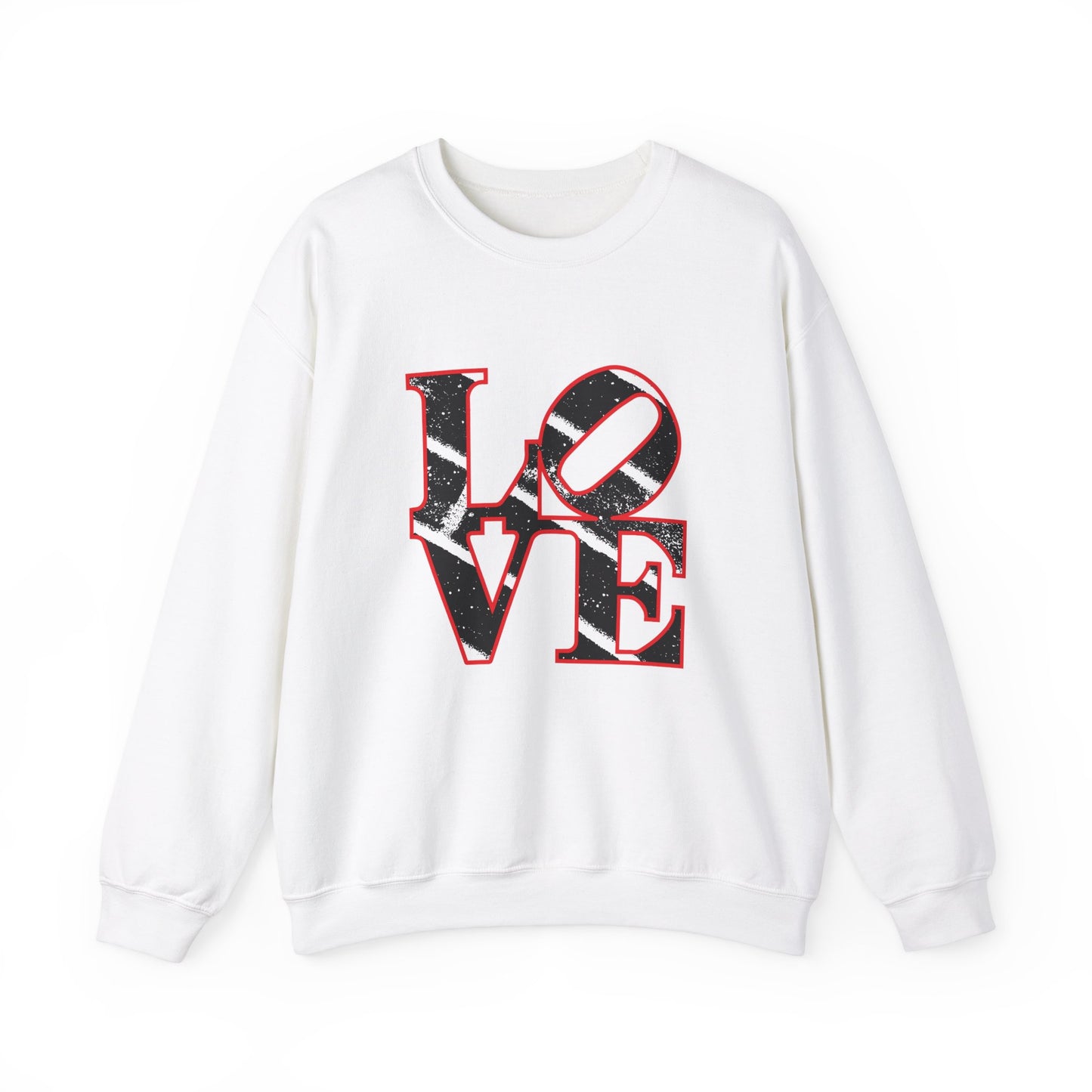 Chefao Love Blocks I, Unisex Heavy Blend™ Crewneck Sweatshirt