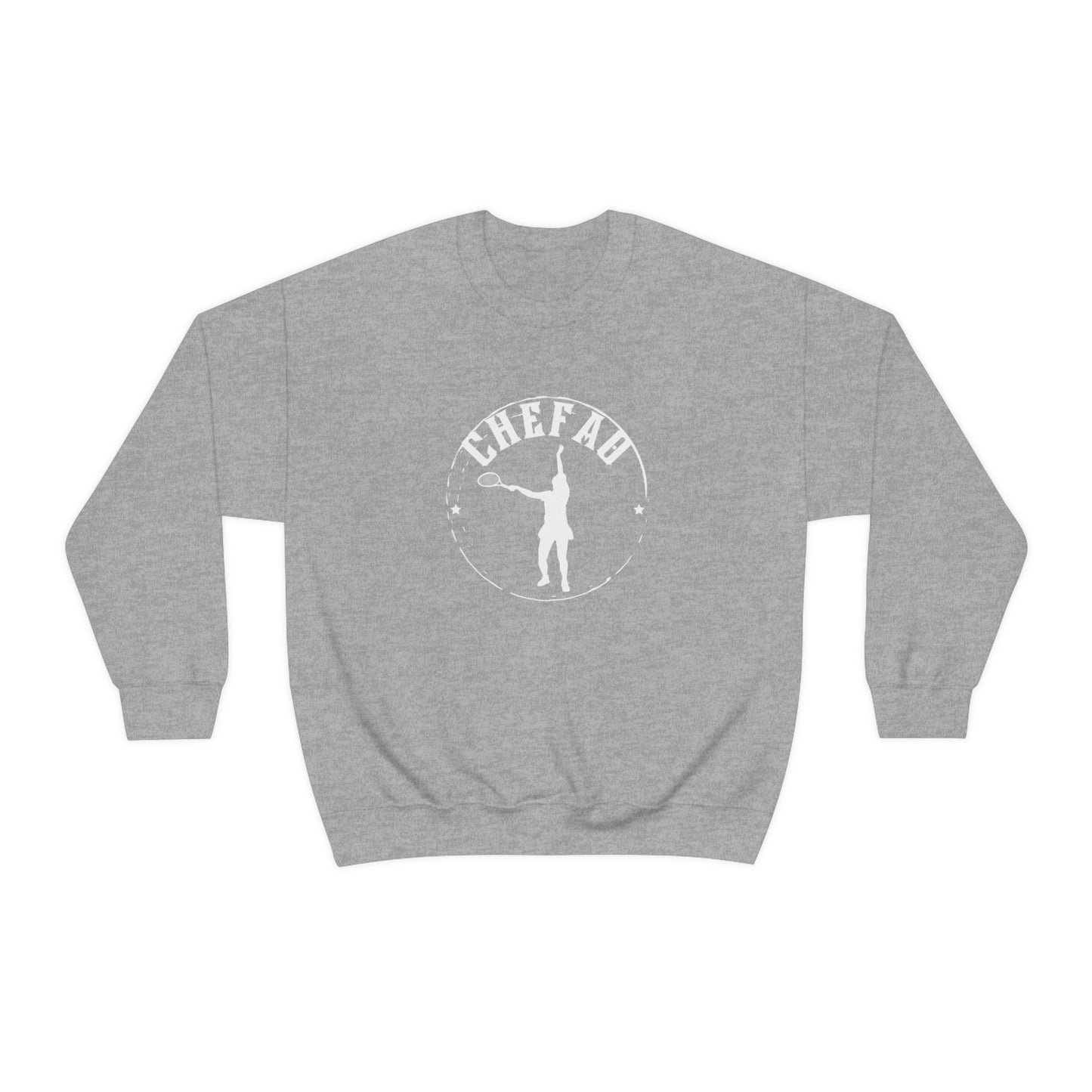 Chefao Tennis I, Unisex Heavy Blend Crewneck Sweatshirt