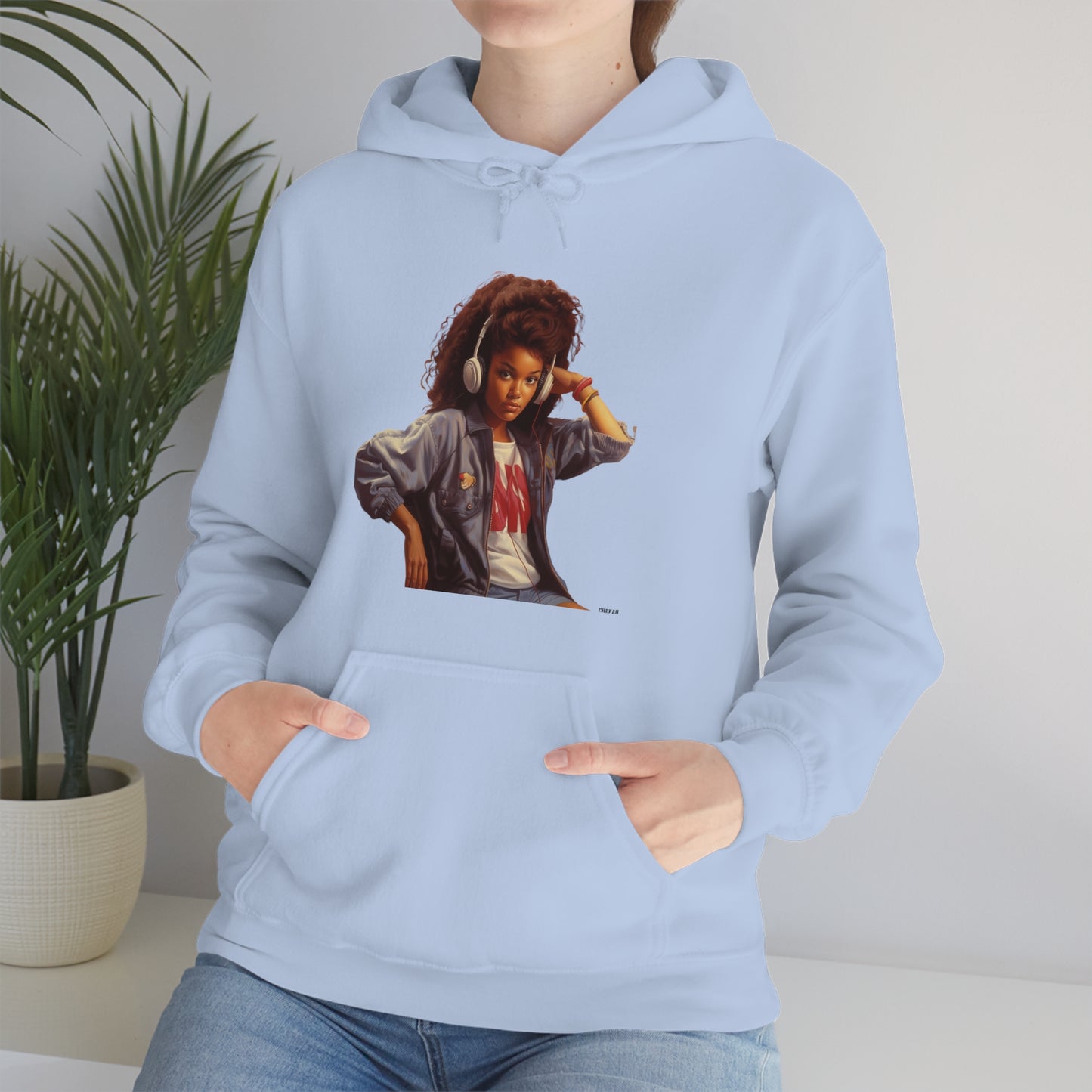 Nina, Unisex Heavy Blend Hooded Sweatshirt