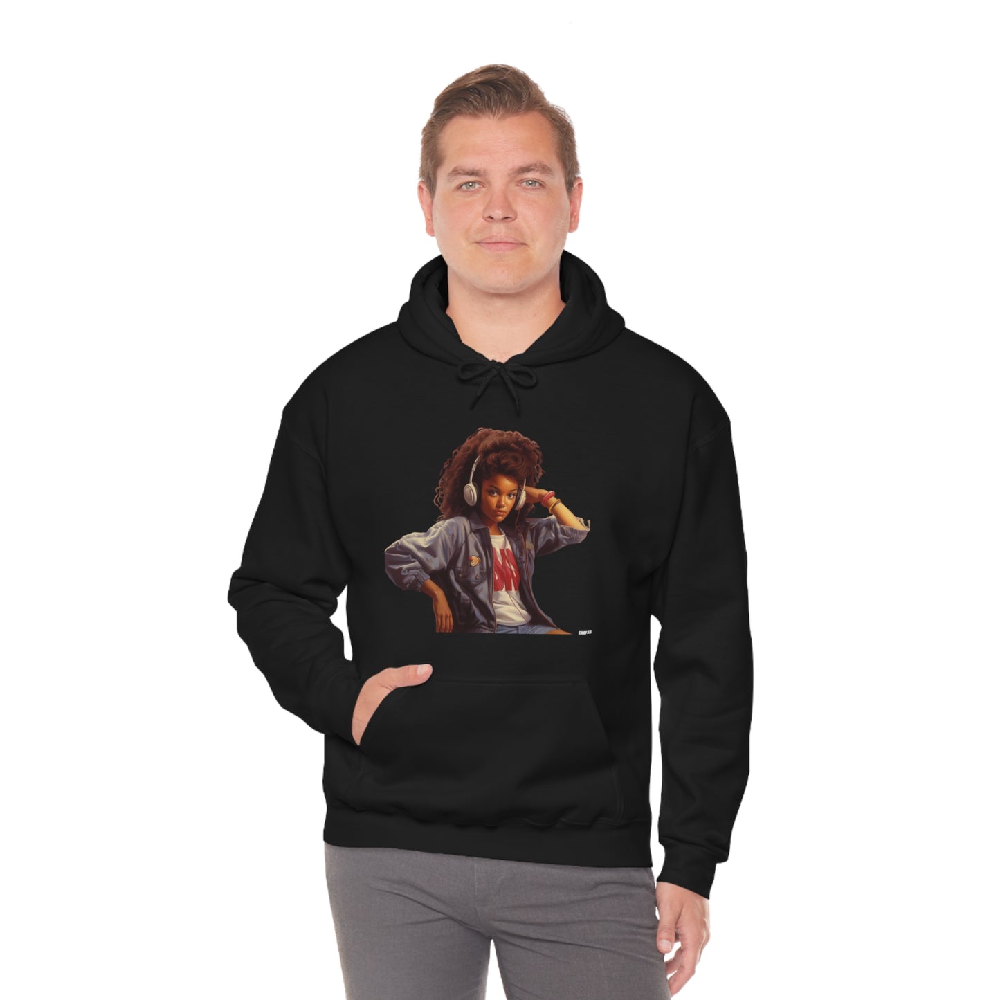 Nina, Unisex Heavy Blend Hooded Sweatshirt