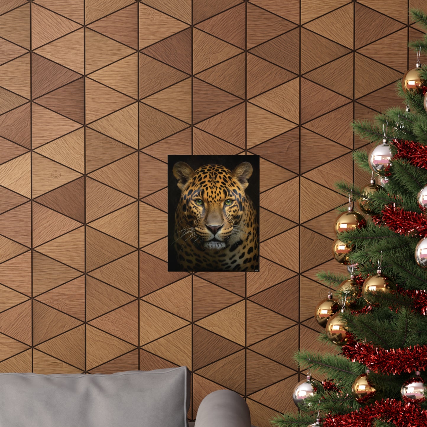Captivation of a Jaguar, Premium Matte Vertical Posters