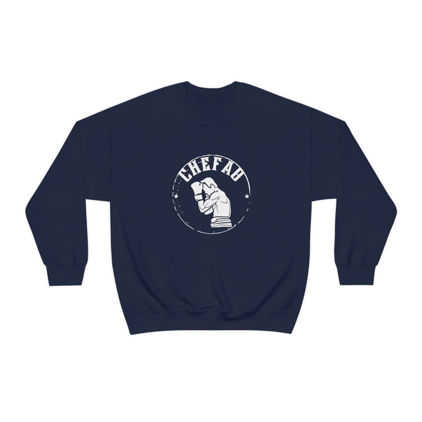 Chefao Boxer I, Unisex Heavy Blend Crewneck Sweatshirt