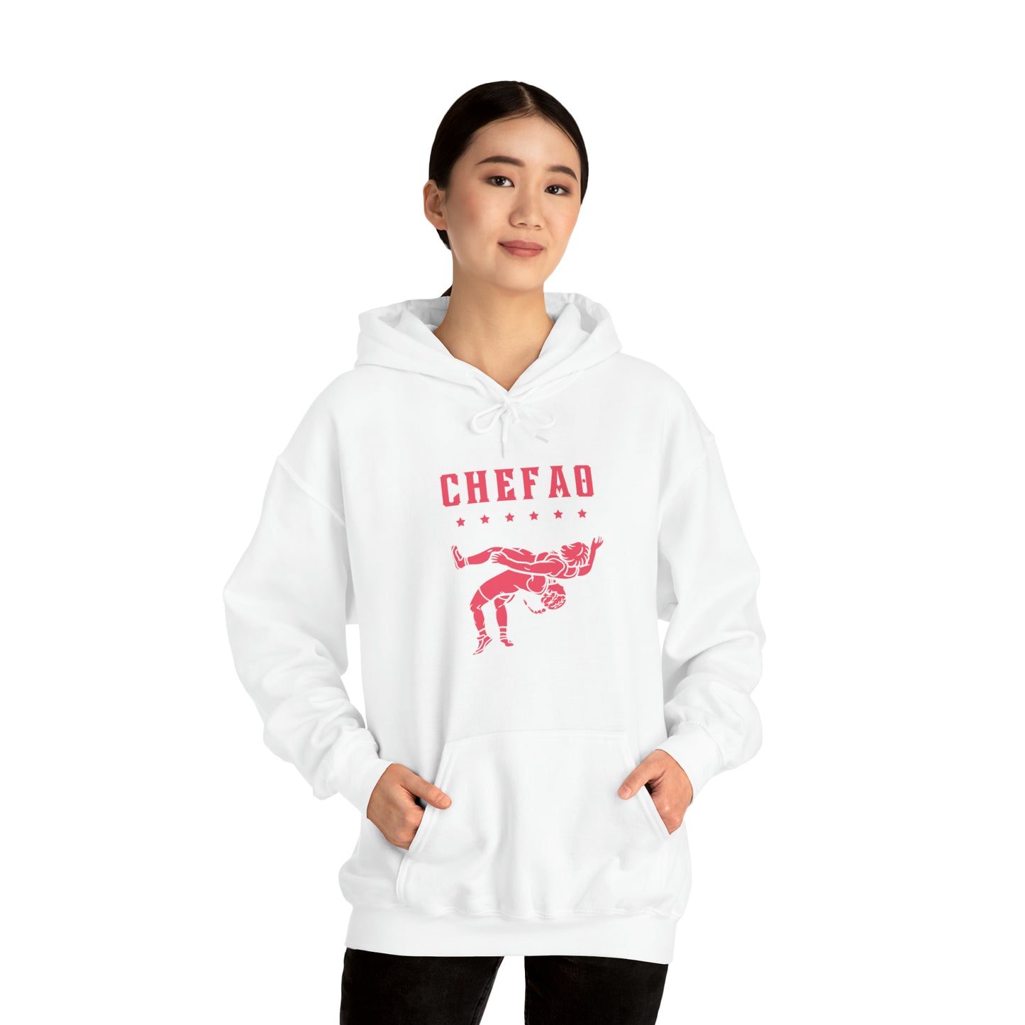 Chefao Wrestling VIII, Unisex Heavy Blend Hooded Sweatshirt